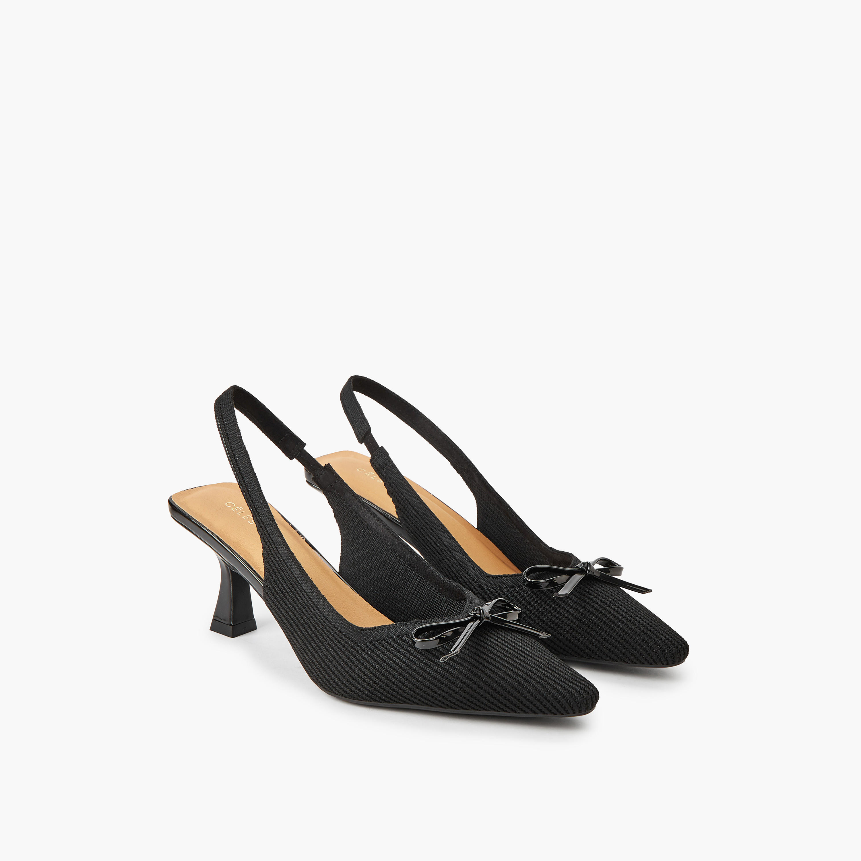 Celeste Women Slingback Kitten Heel Shoes-women-shoes-heels-image-1