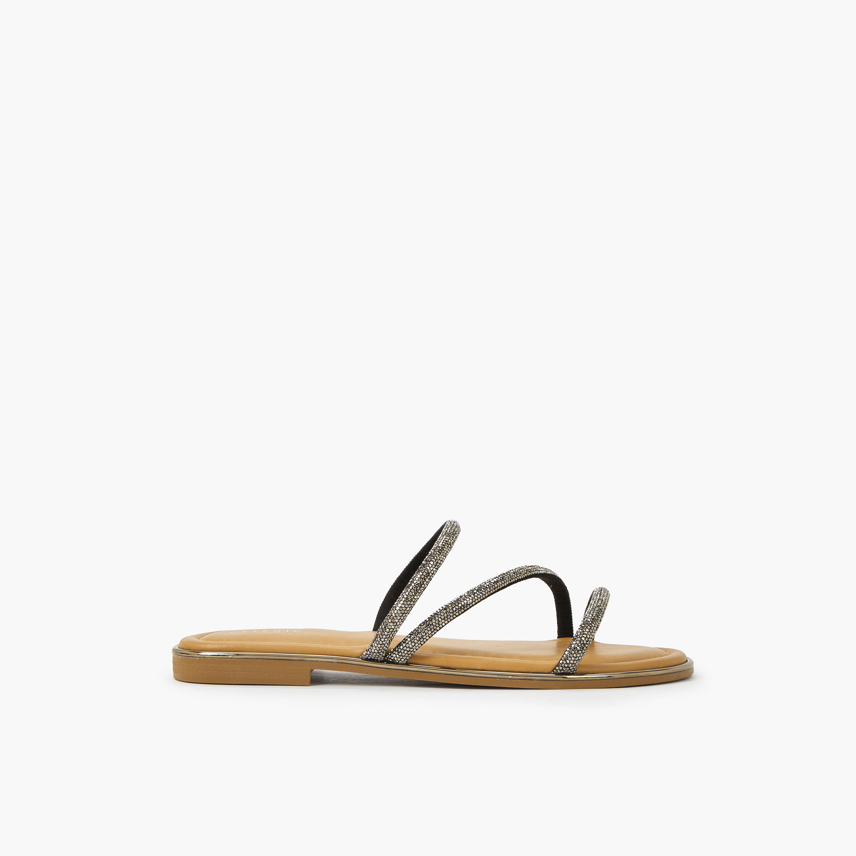 Celeste Women Stone Embellished Flat Sandals-women-shoes-flats-sandals-image-3