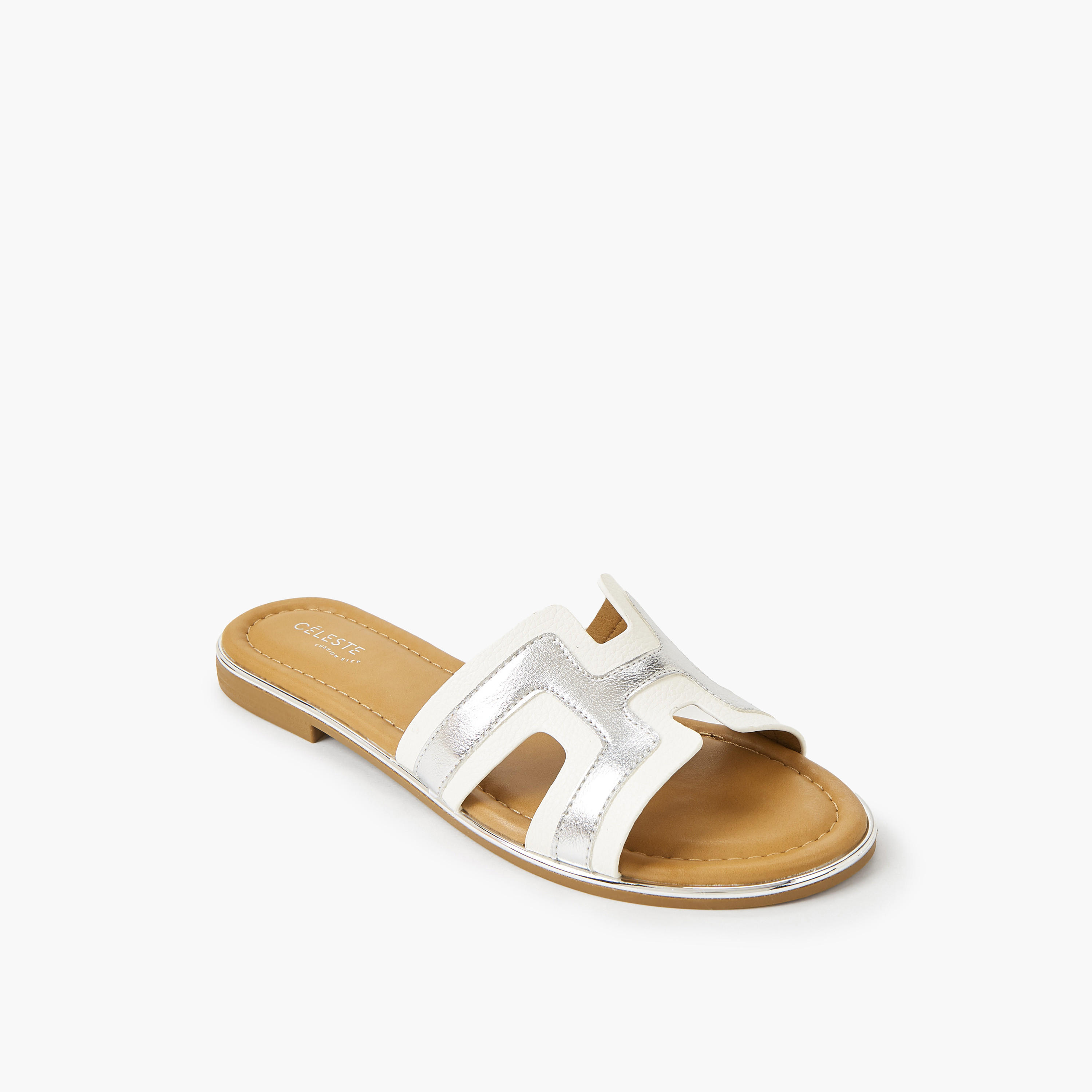 Celeste Women Panel Detail Flat Sandals-women-shoes-flats-sandals-image-2
