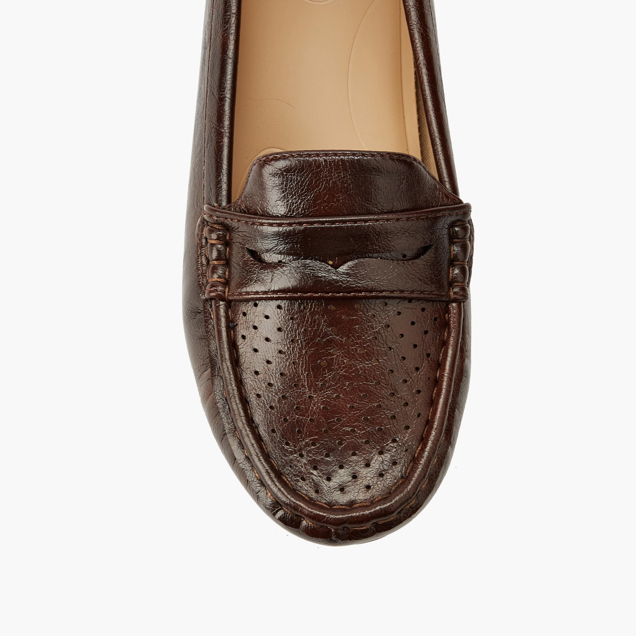 Le Confort Women Perforated Detail Pebble Sole Loafers-women-shoes-loafersandmoccasins-image-4