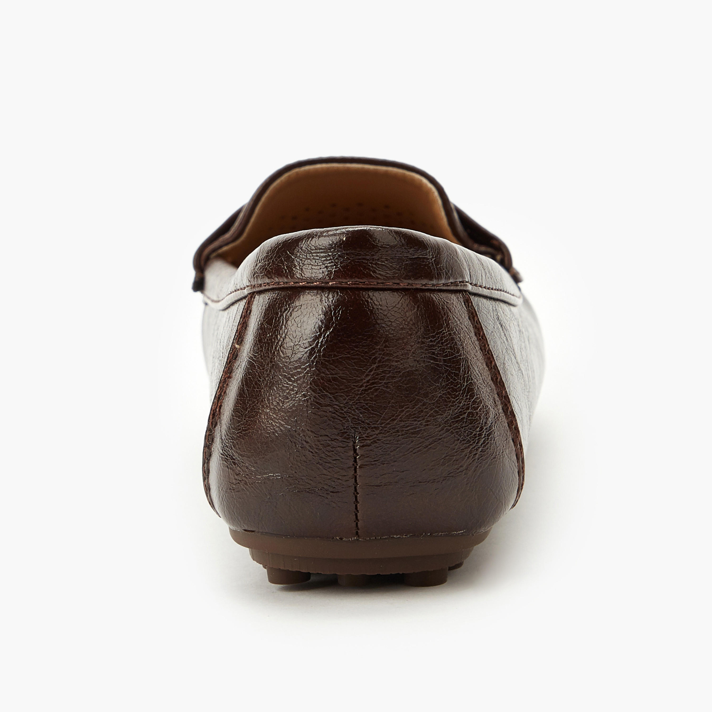 Le Confort Women Perforated Detail Pebble Sole Loafers-women-shoes-loafersandmoccasins-image-5