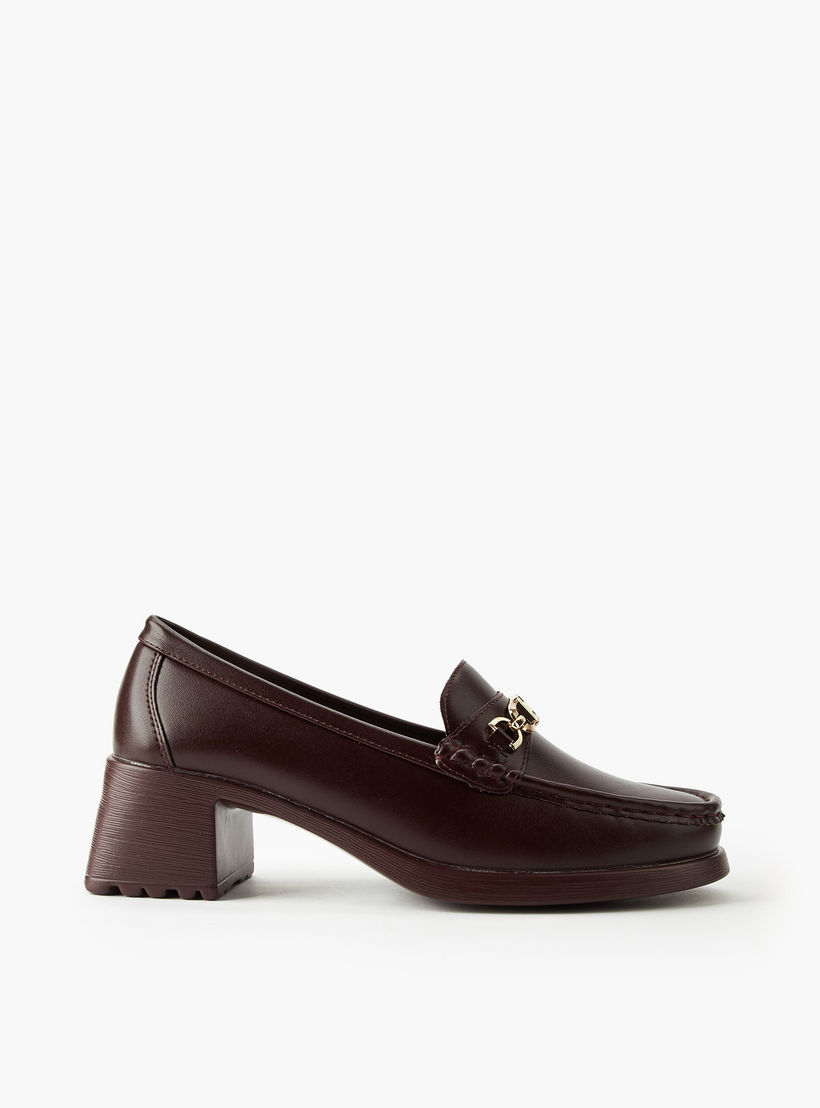 Flora Bella Women Block Heel Loafers-women-shoes-flats-loafers-image-3