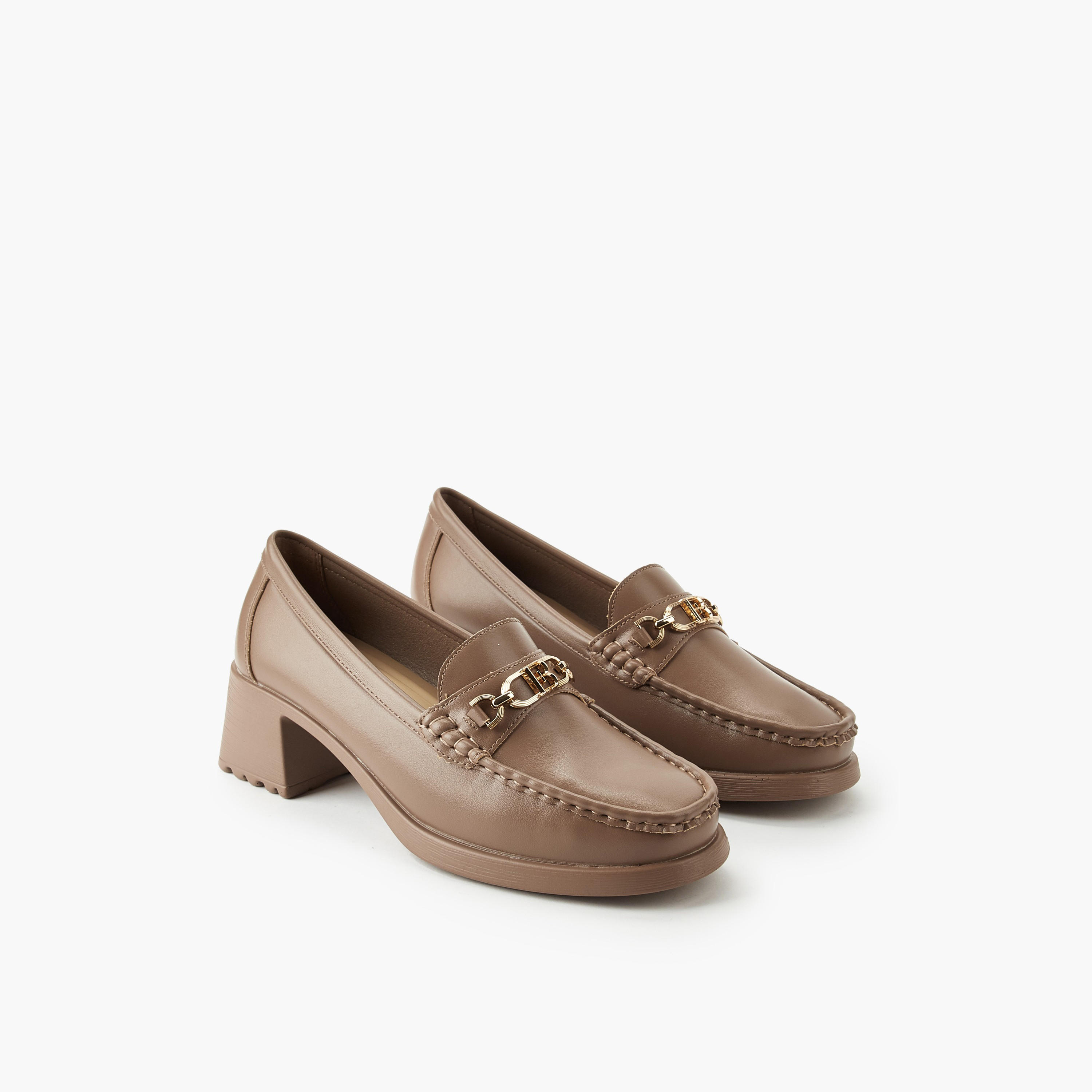 حذاء لوفر نسائي بكعب بلوك من فلورا بيلا-women-shoes-flats-loafers-image-1
