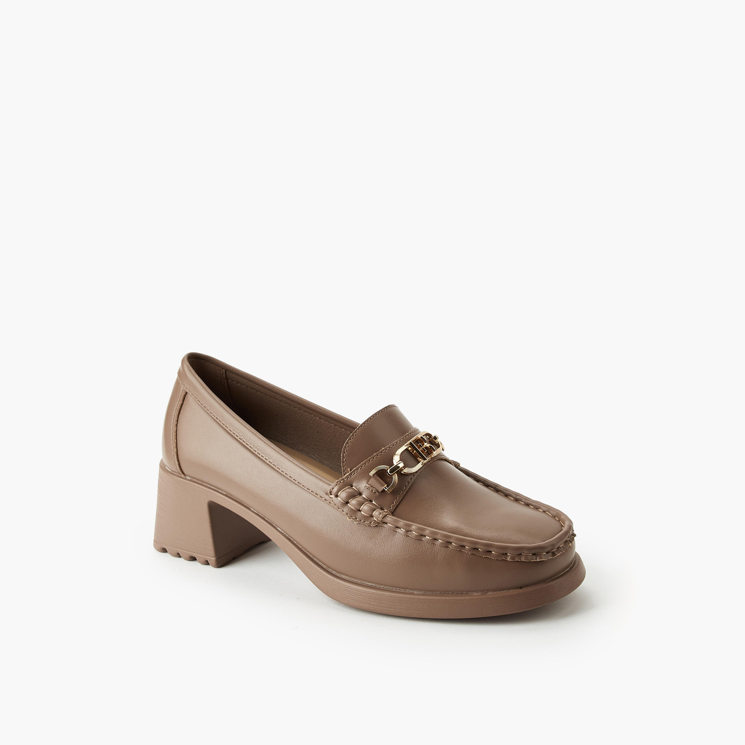 حذاء لوفر نسائي بكعب بلوك من فلورا بيلا-women-shoes-flats-loafers-image-2