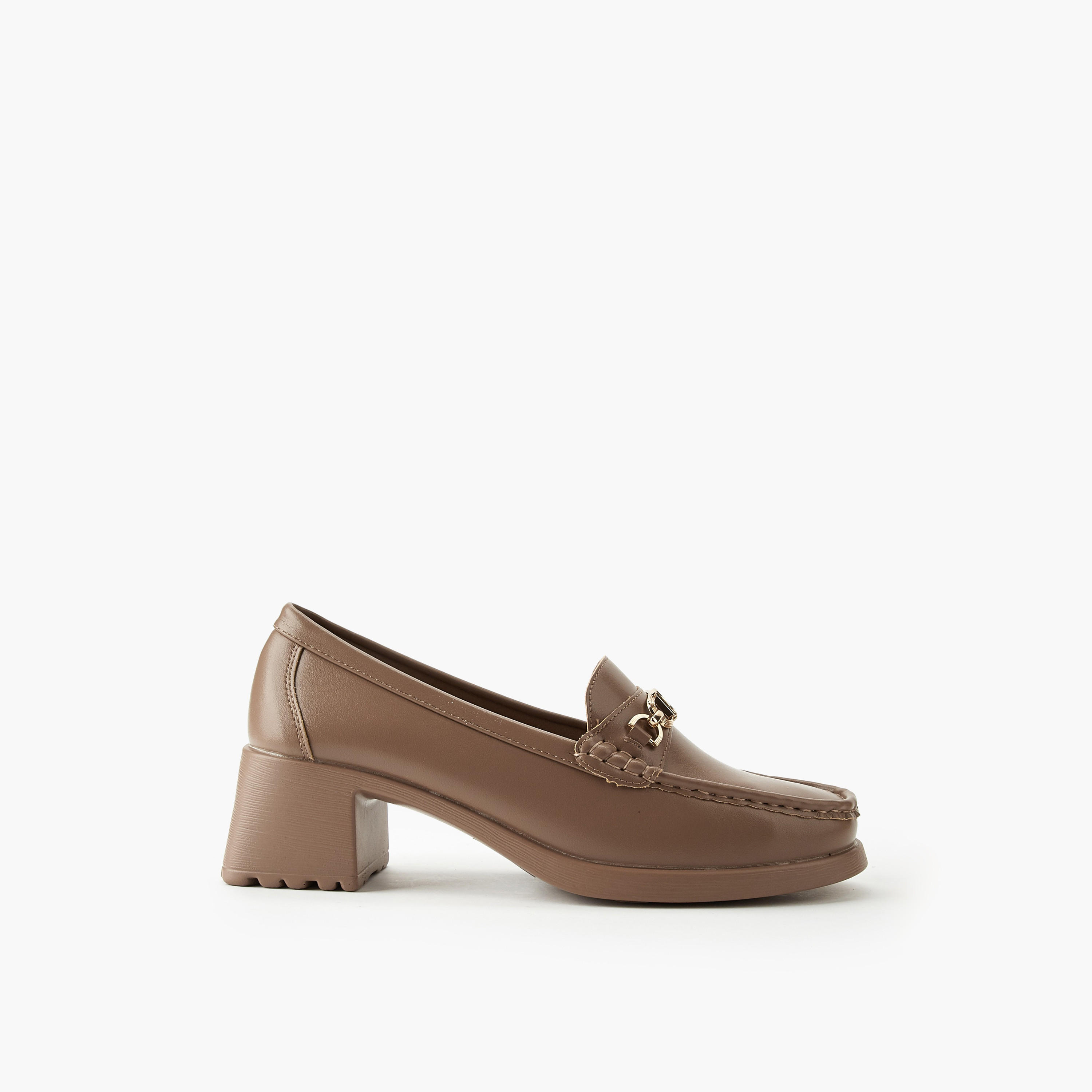 حذاء لوفر نسائي بكعب بلوك من فلورا بيلا-women-shoes-flats-loafers-image-3