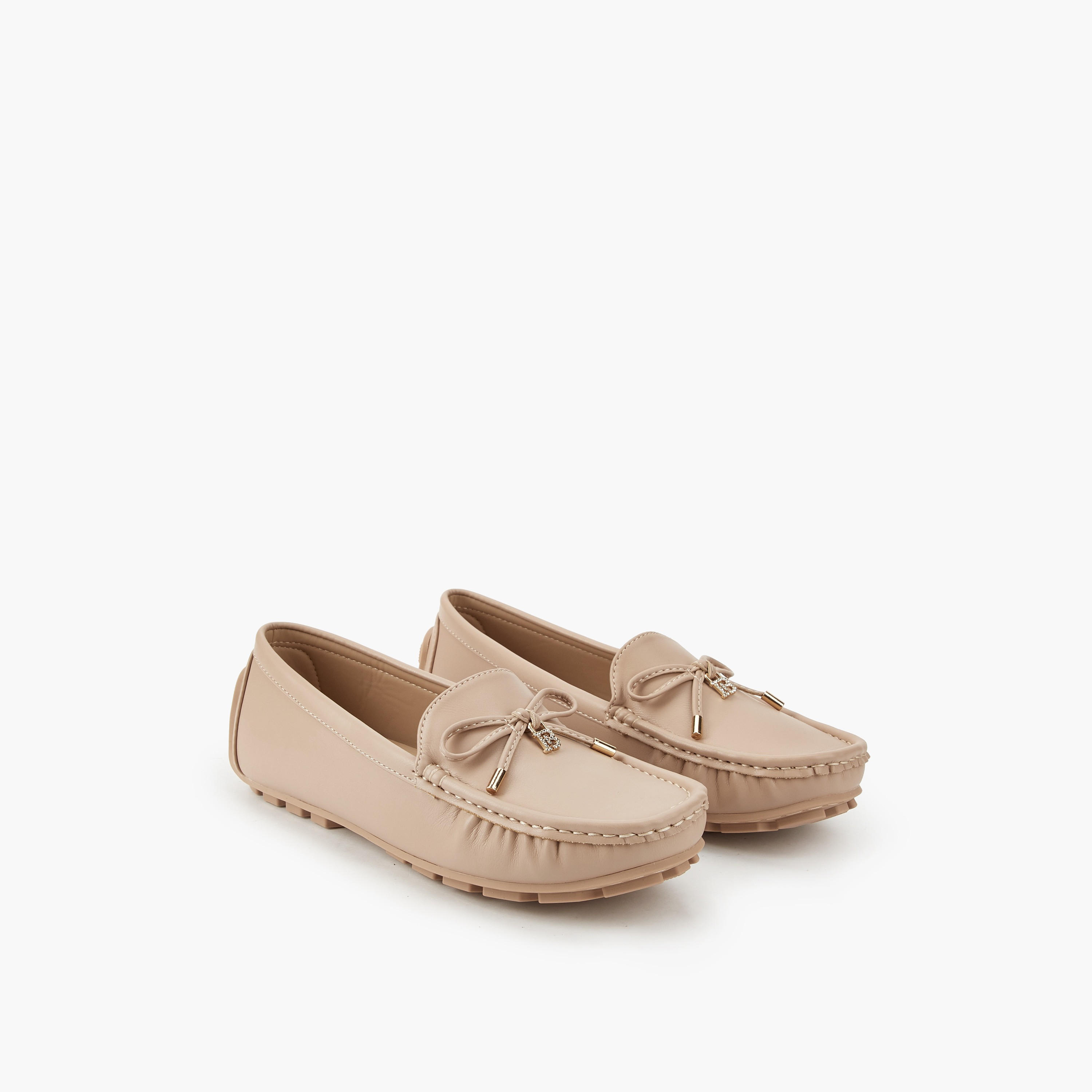 Flora Bella Women Bow Accent Moccasins-women-shoes-loafersandmoccasins-image-1
