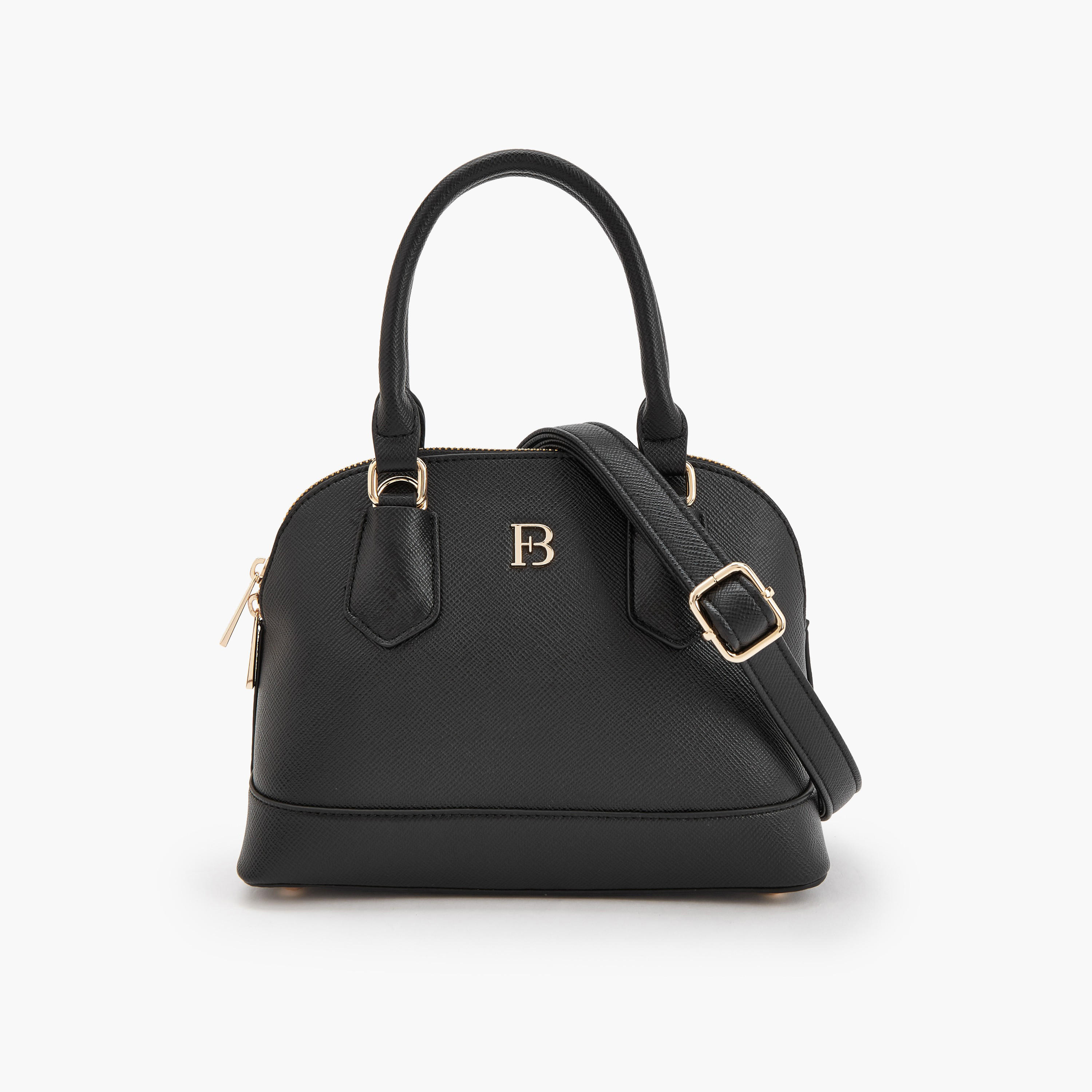 Flora Bella Textured Tote Bags with Detachable Strap-women-bagsandwallets-handbags-image-1