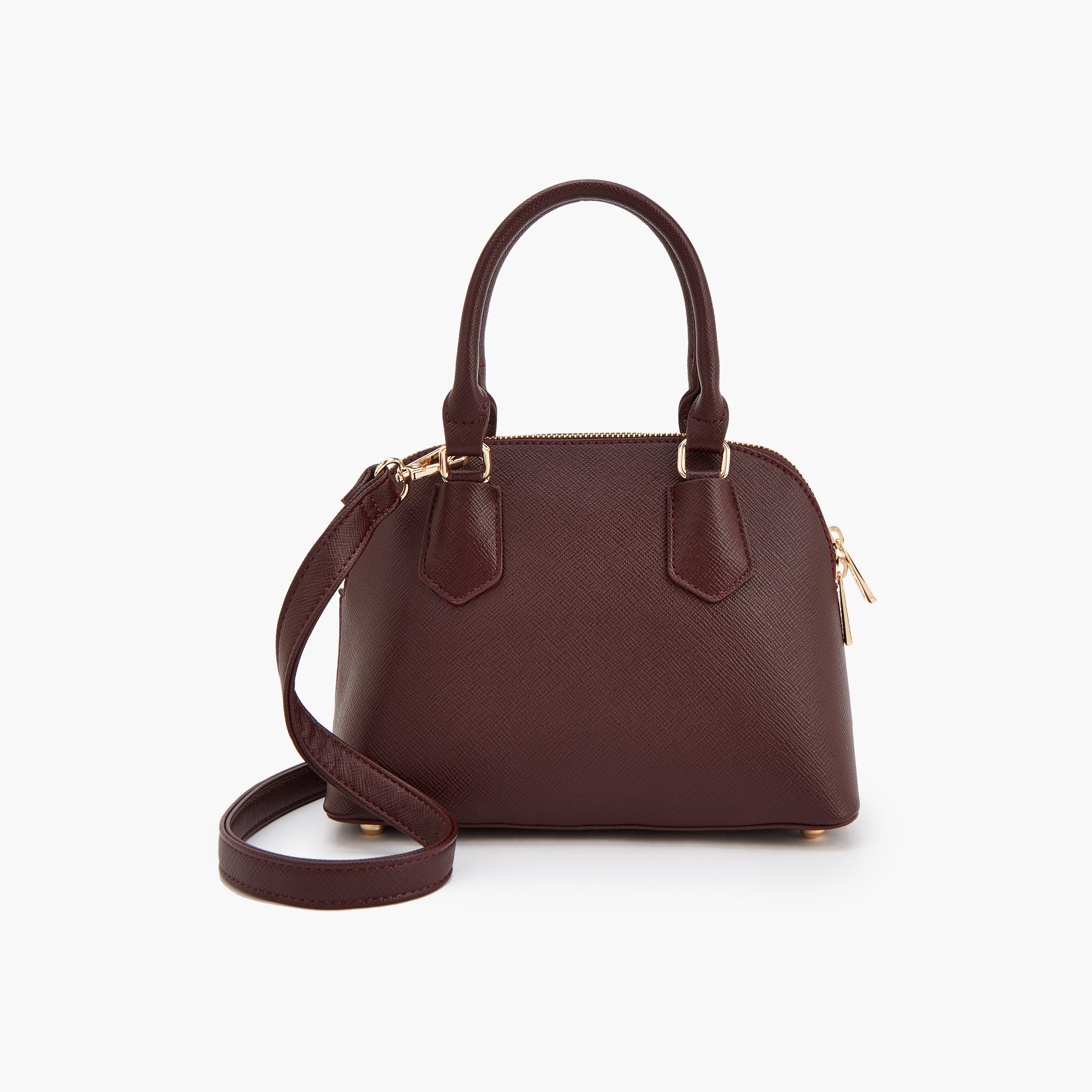 Flora Bella Textured Tote Bags with Detachable Strap-women-bagsandwallets-handbags-image-5