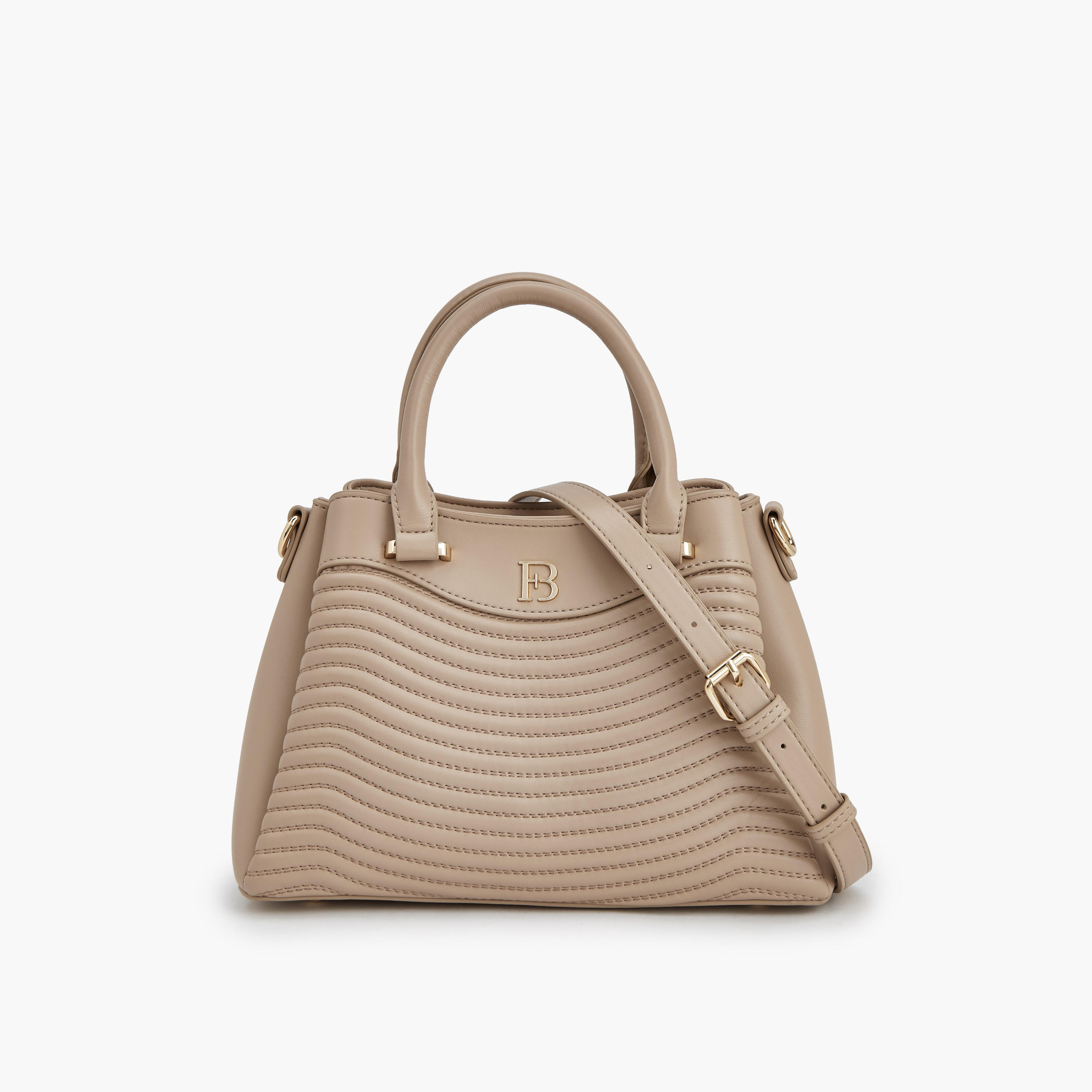 شنطة ساتشل مبطنة وحزام قابل للفصل من فلورا بيلا-women-bagsandwallets-handbags-image-1