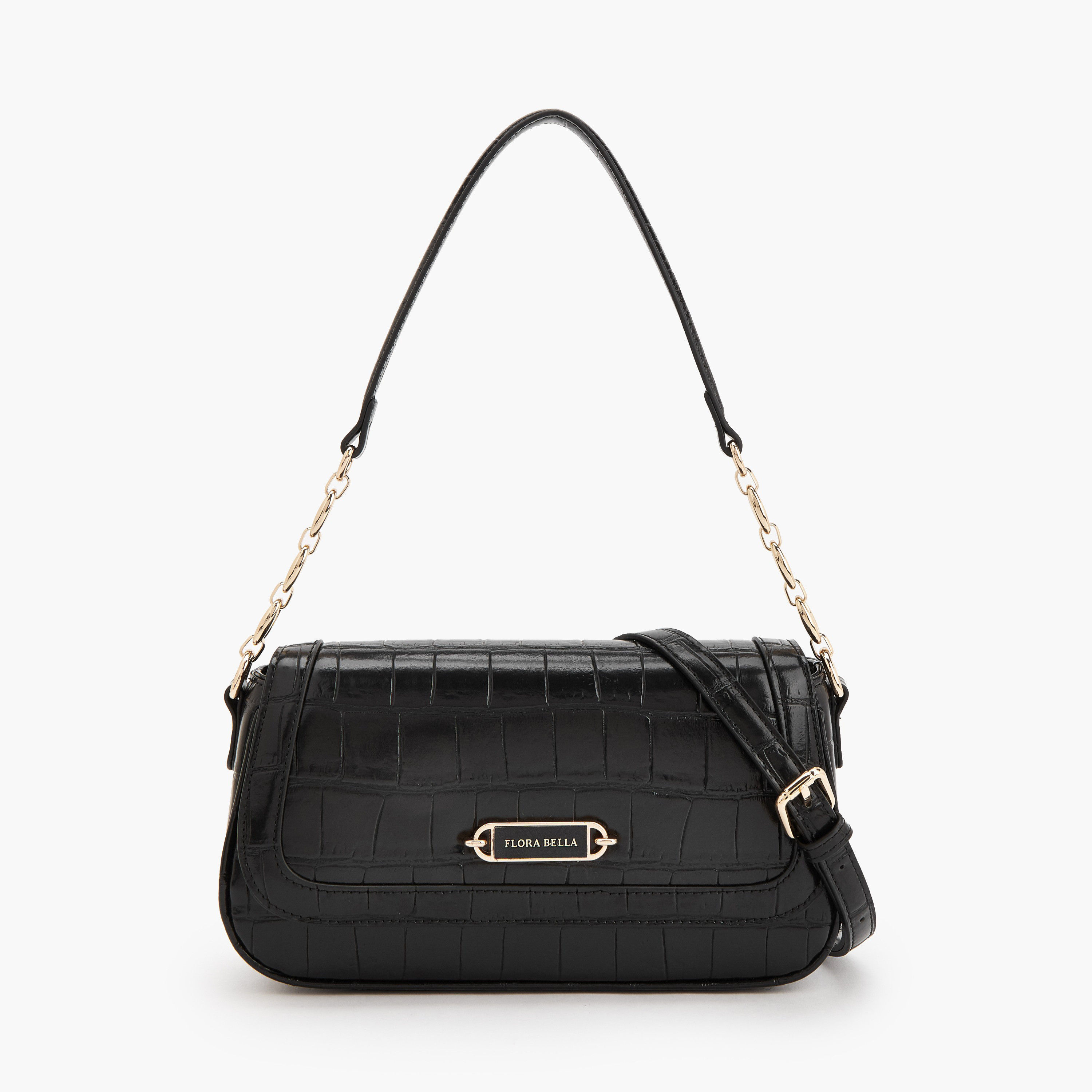 شنطة كروس بودي بارزة الملمس بطية إغلاق مغناطيسية من فلورا بيلا-women-bagsandwallets-handbags-image-1