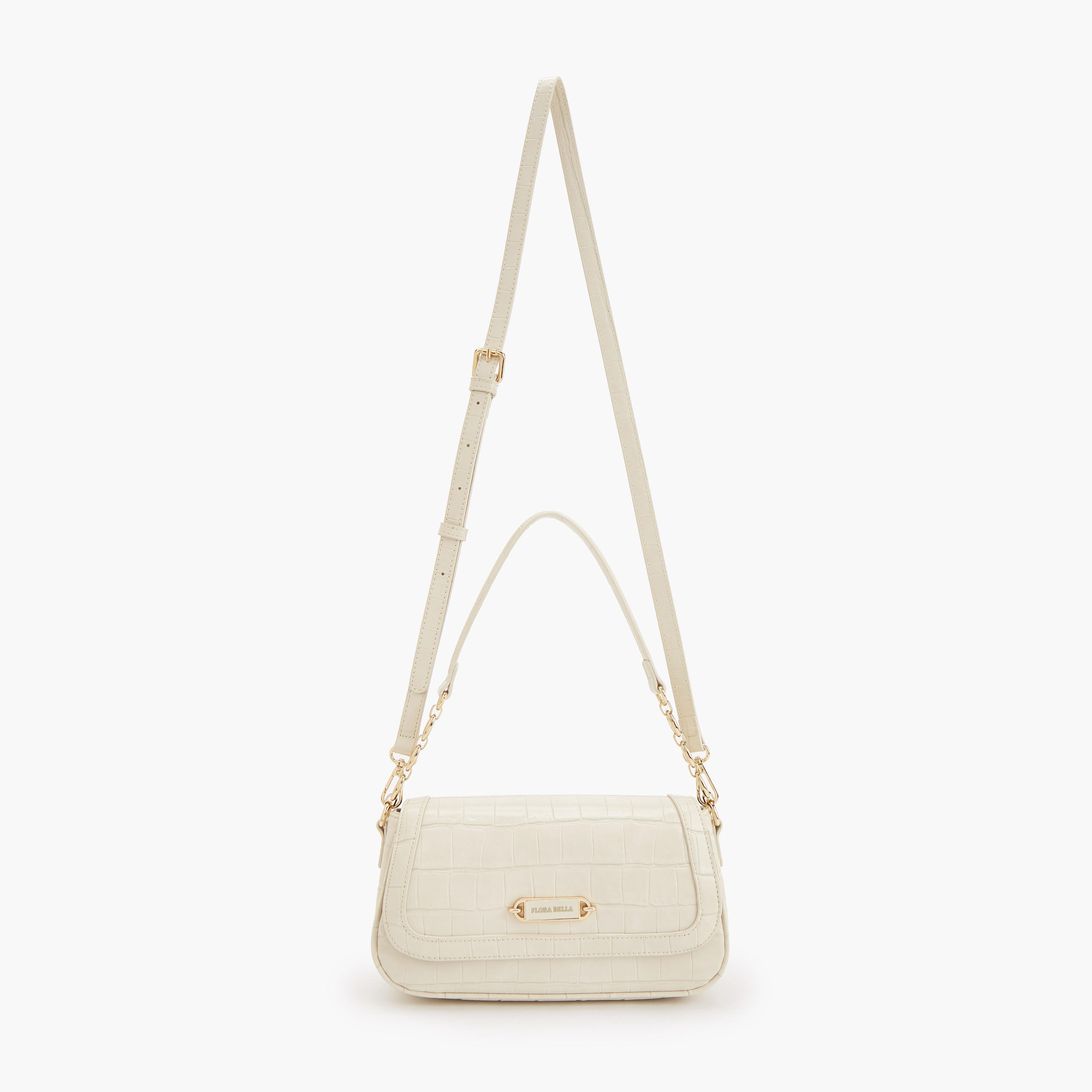 شنطة كروس بودي بارزة الملمس بطية إغلاق مغناطيسية من فلورا بيلا-women-bagsandwallets-handbags-image-2