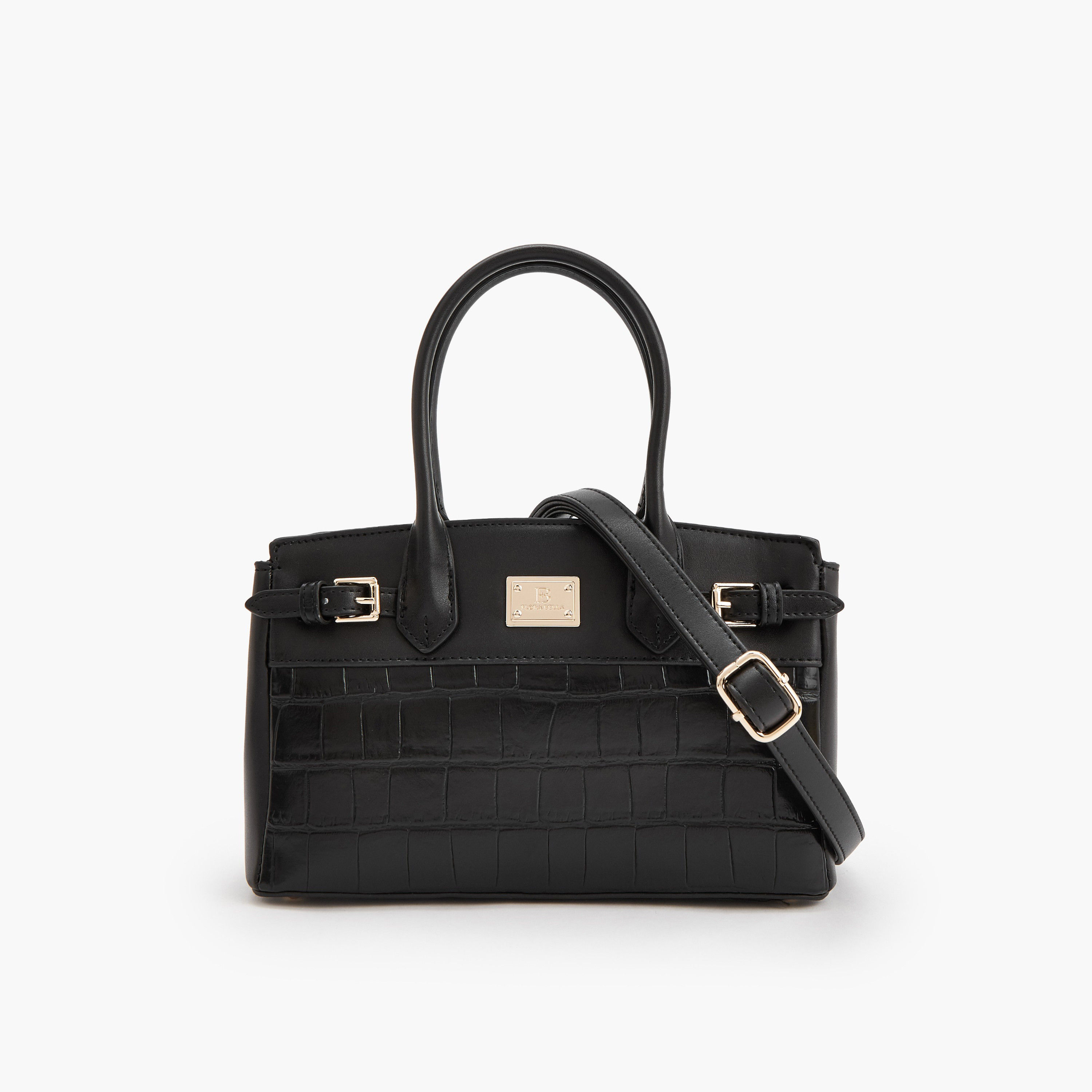 شنطة كروس بودي بارزة الملمس بحزام قابل للفصل من فلورا بيلا-women-bagsandwallets-handbags-image-1
