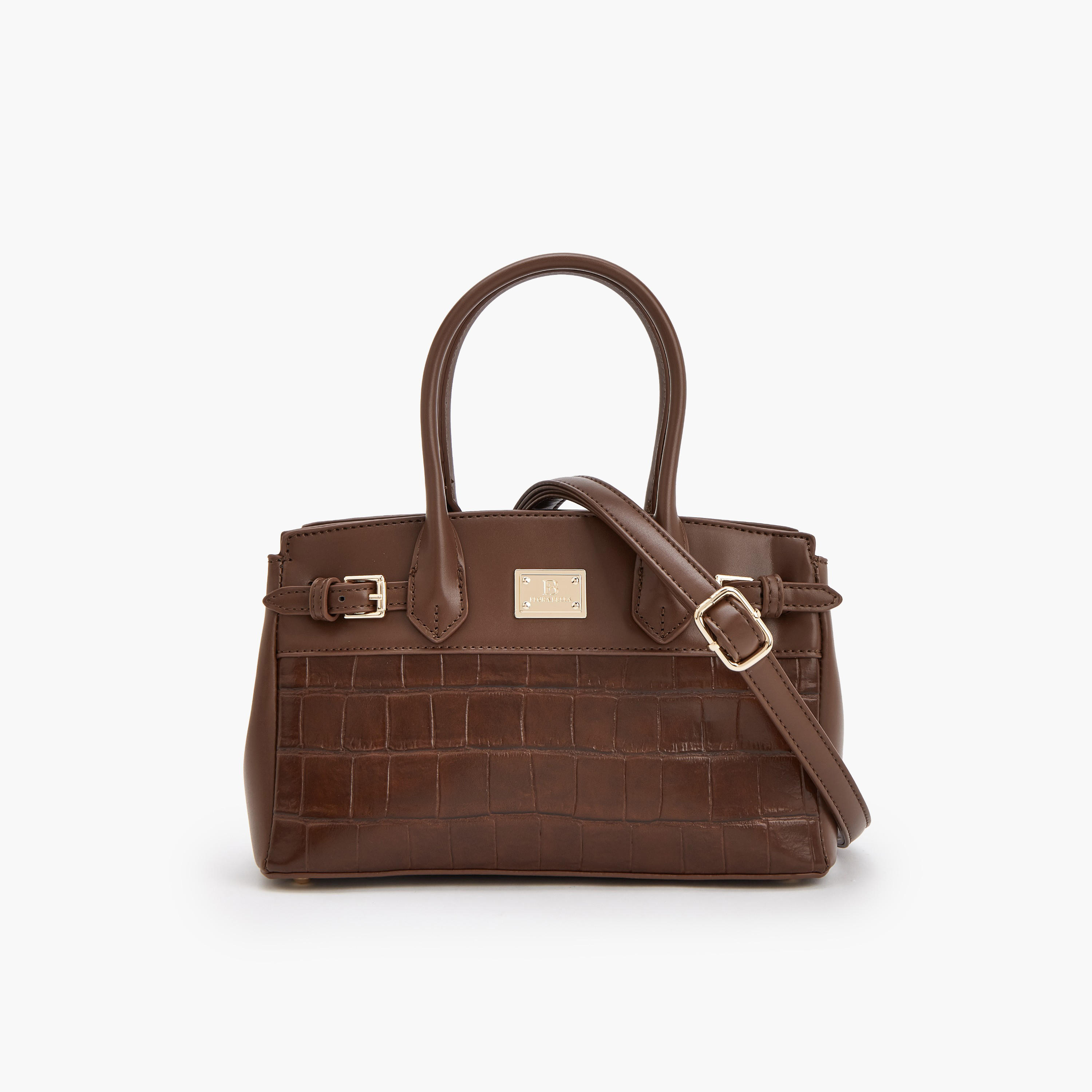 شنطة كروس بودي بارزة الملمس بحزام قابل للفصل من فلورا بيلا-women-bagsandwallets-handbags-image-8