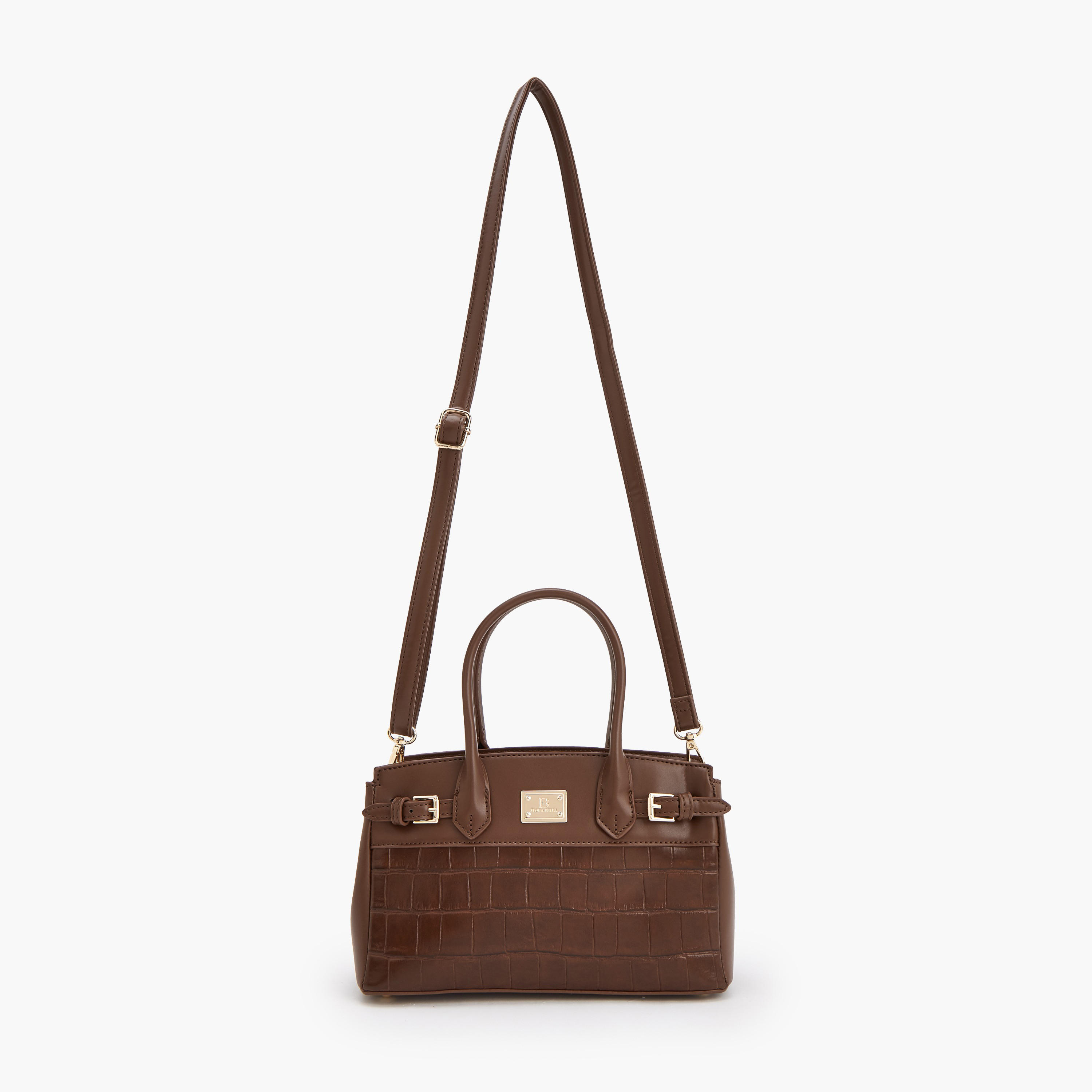 شنطة كروس بودي بارزة الملمس بحزام قابل للفصل من فلورا بيلا-women-bagsandwallets-handbags-image-9