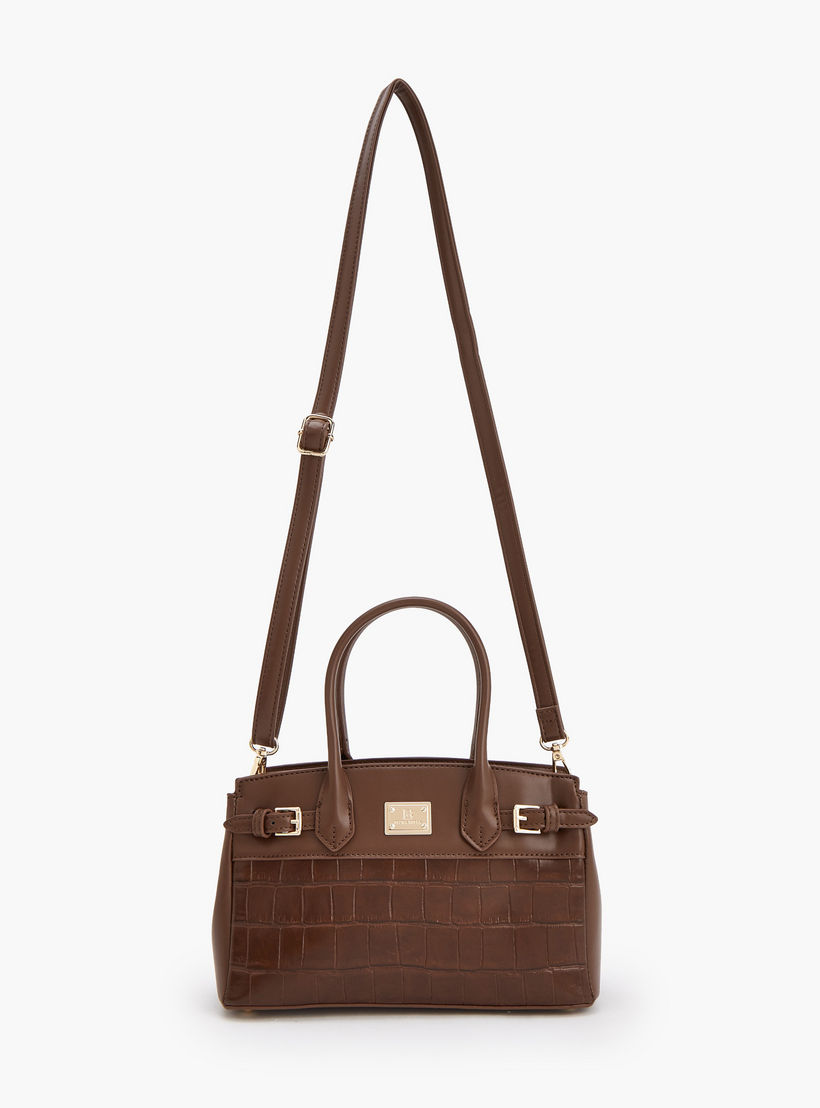شنطة كروس بودي بارزة الملمس بحزام قابل للفصل من فلورا بيلا-women-bagsandwallets-handbags-image-2