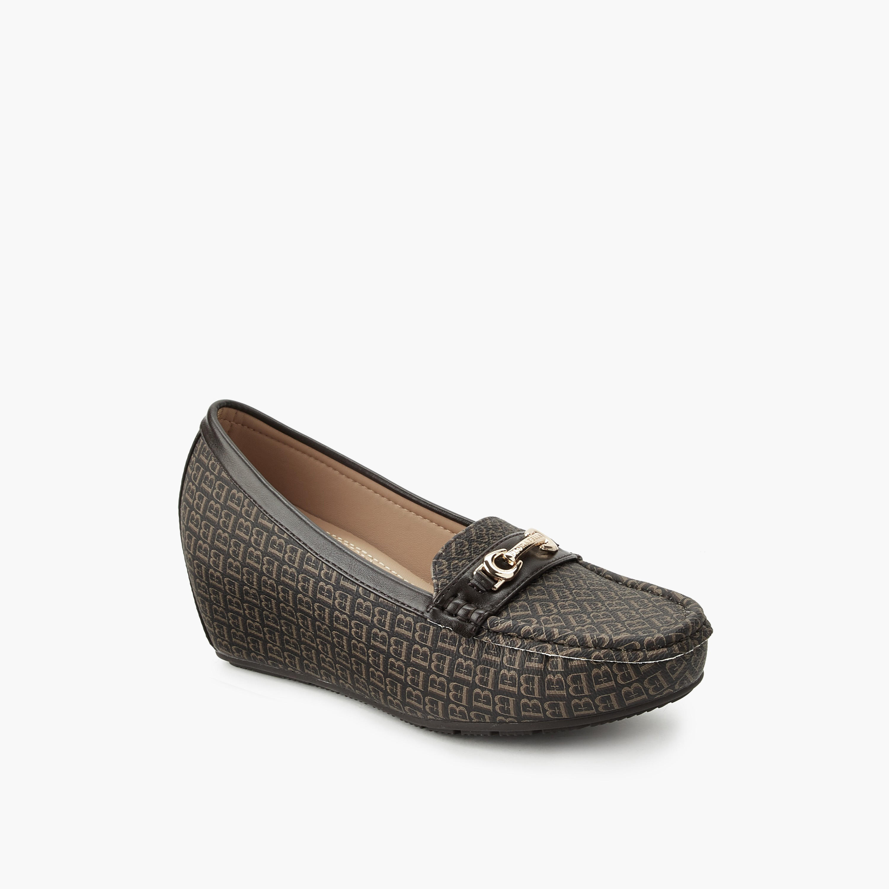 Flora Bella Women Wedge Heel Loafers-women-shoes-heels-image-2