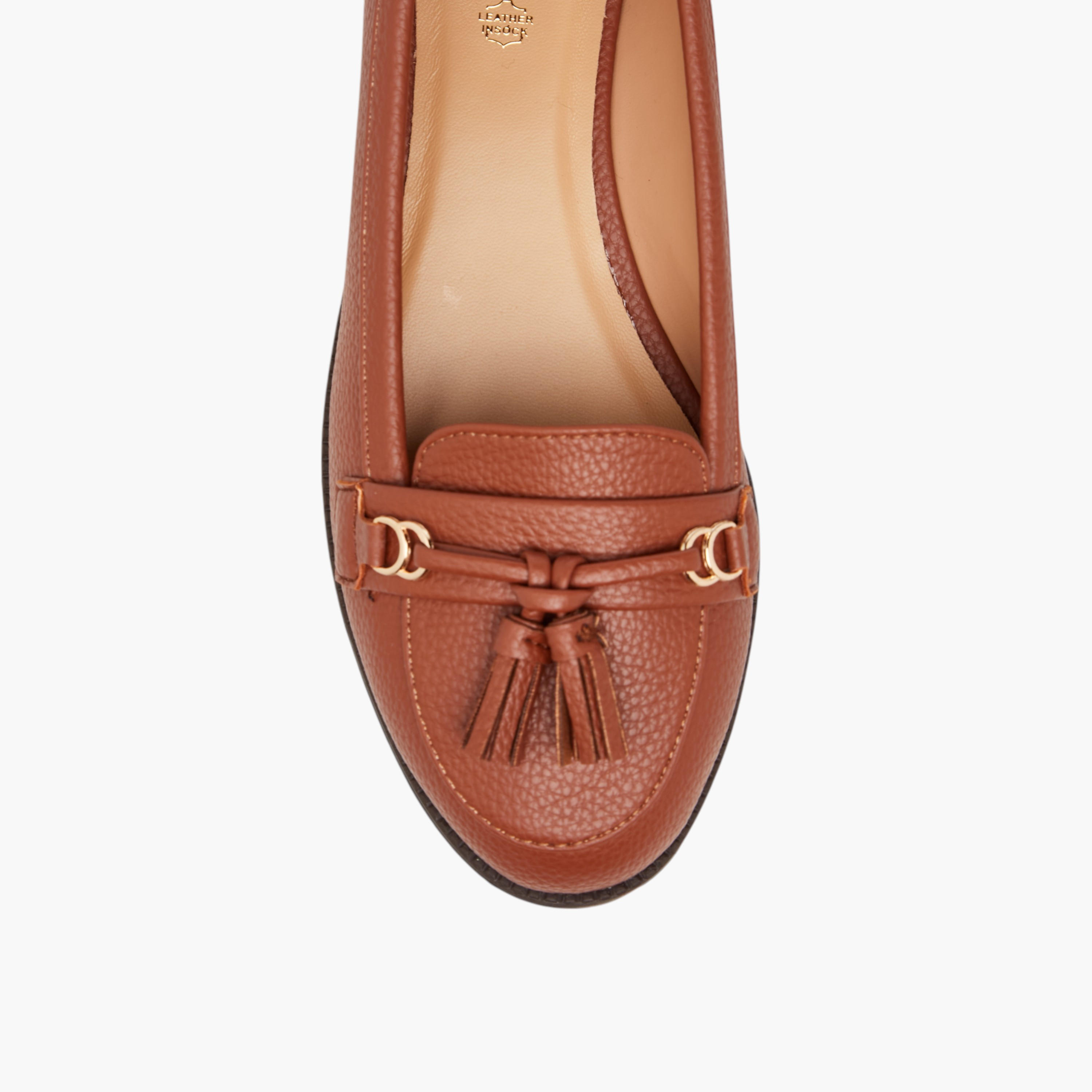 Paprika Tassel Accent Slip-On Loafers-women-shoes-loafersandmoccasins-image-4