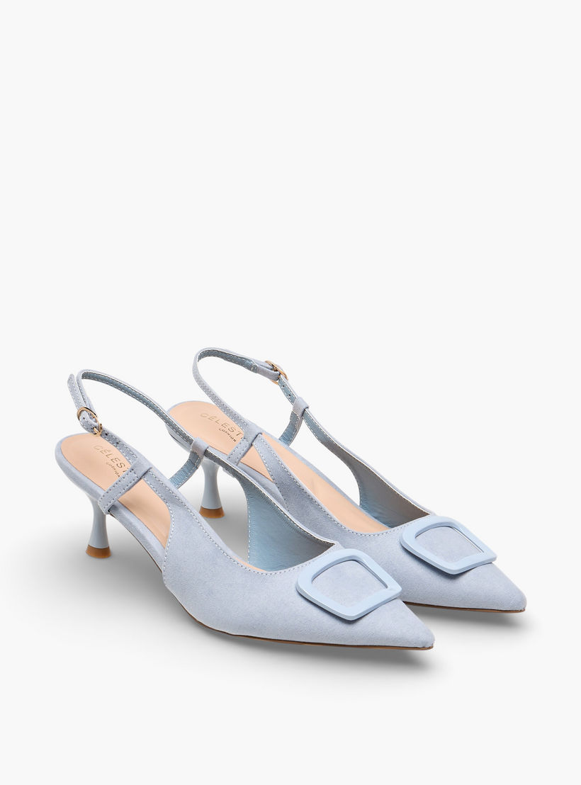 Celeste Women Buckle Closure Kitten Heel Shoes-women-shoes-sandals-heeled-image-1