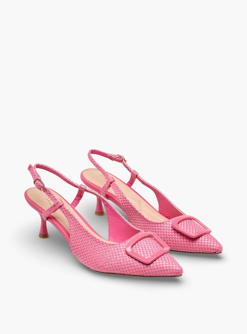 Celeste Women Buckle Closure Kitten Heel Shoes-women-shoes-sandals-heeled-image-1