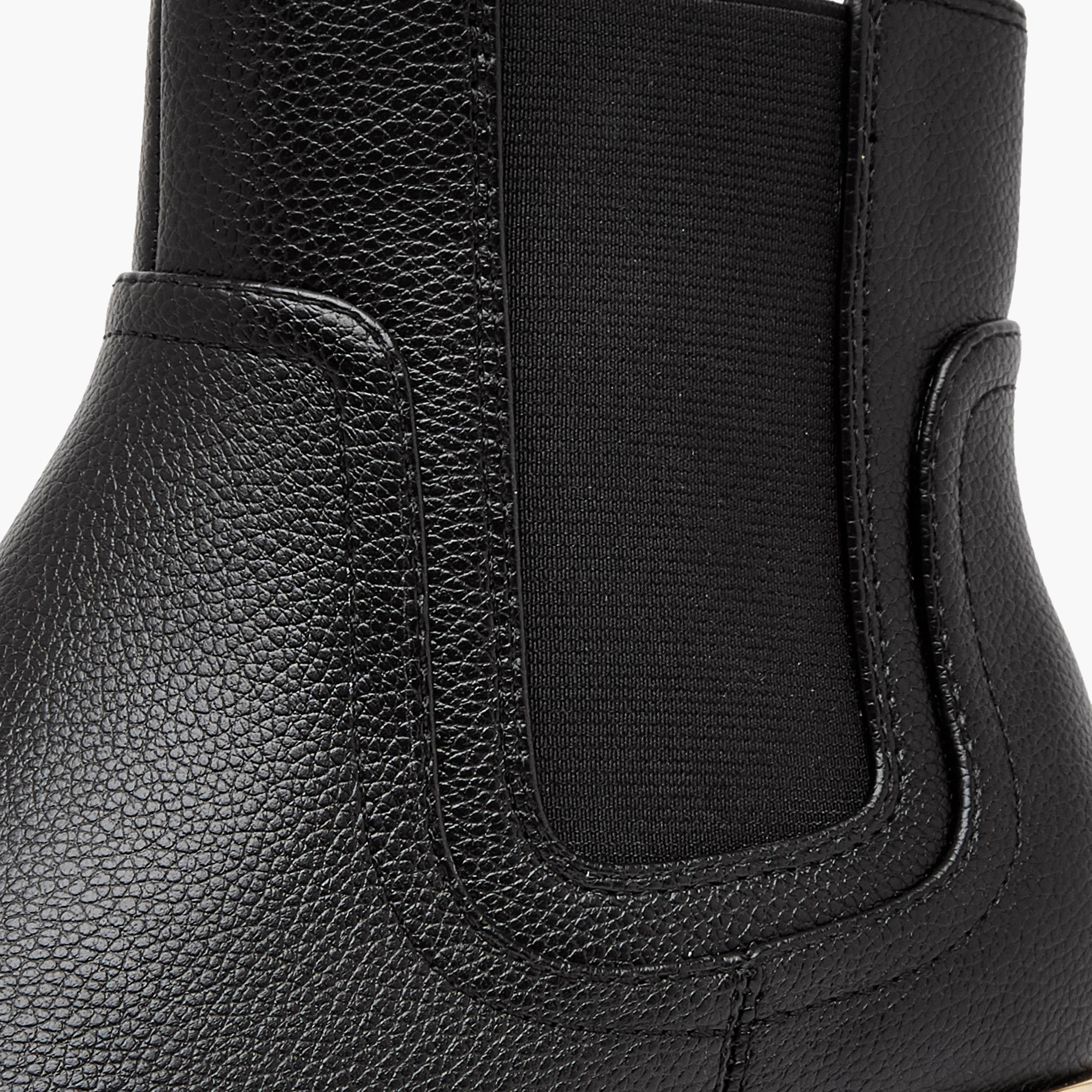 Flora Bella Solid Chelsea Ankle Boots with Block Heels-women-shoes-boots-image-4
