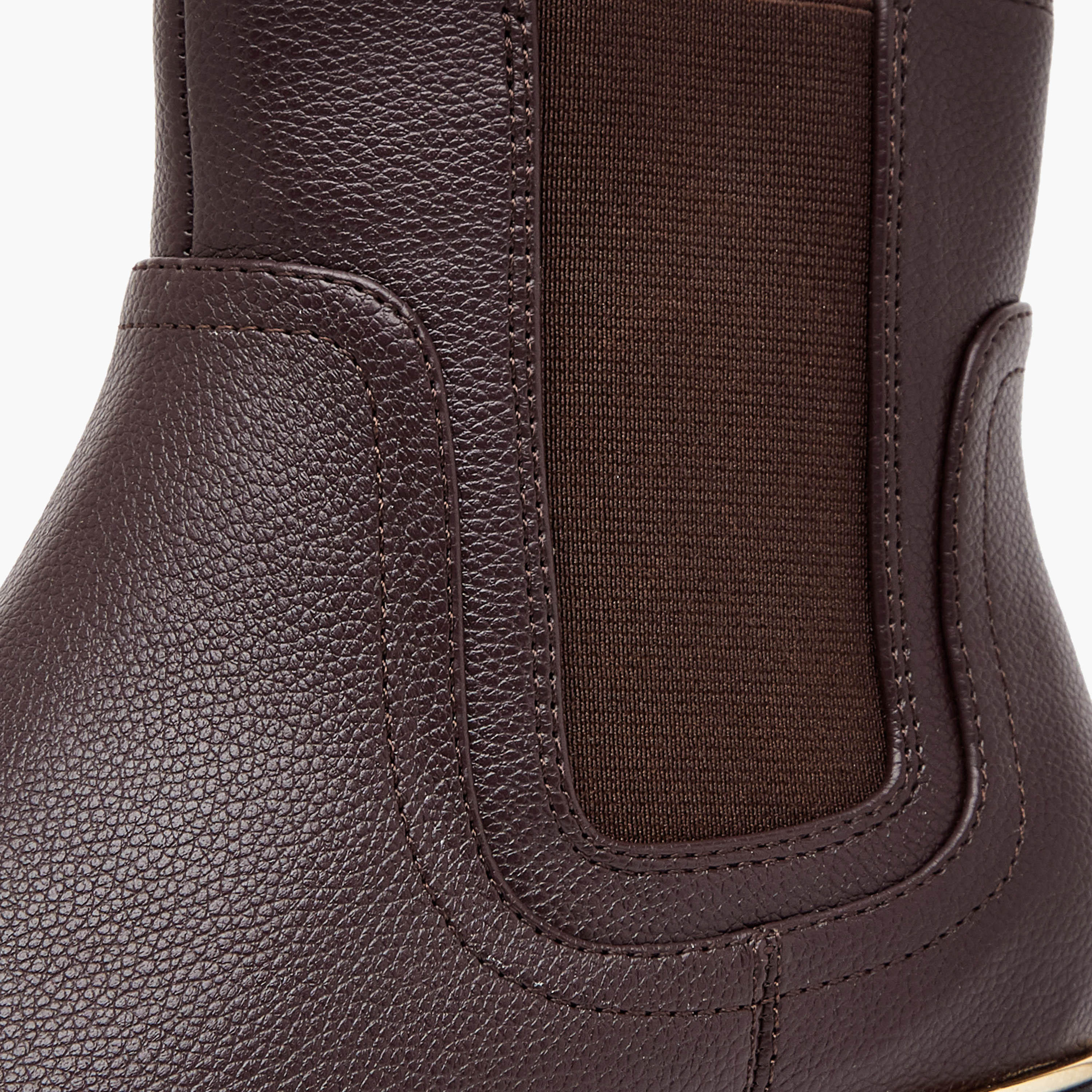 Flora Bella Solid Chelsea Ankle Boots with Block Heels-women-shoes-boots-image-4
