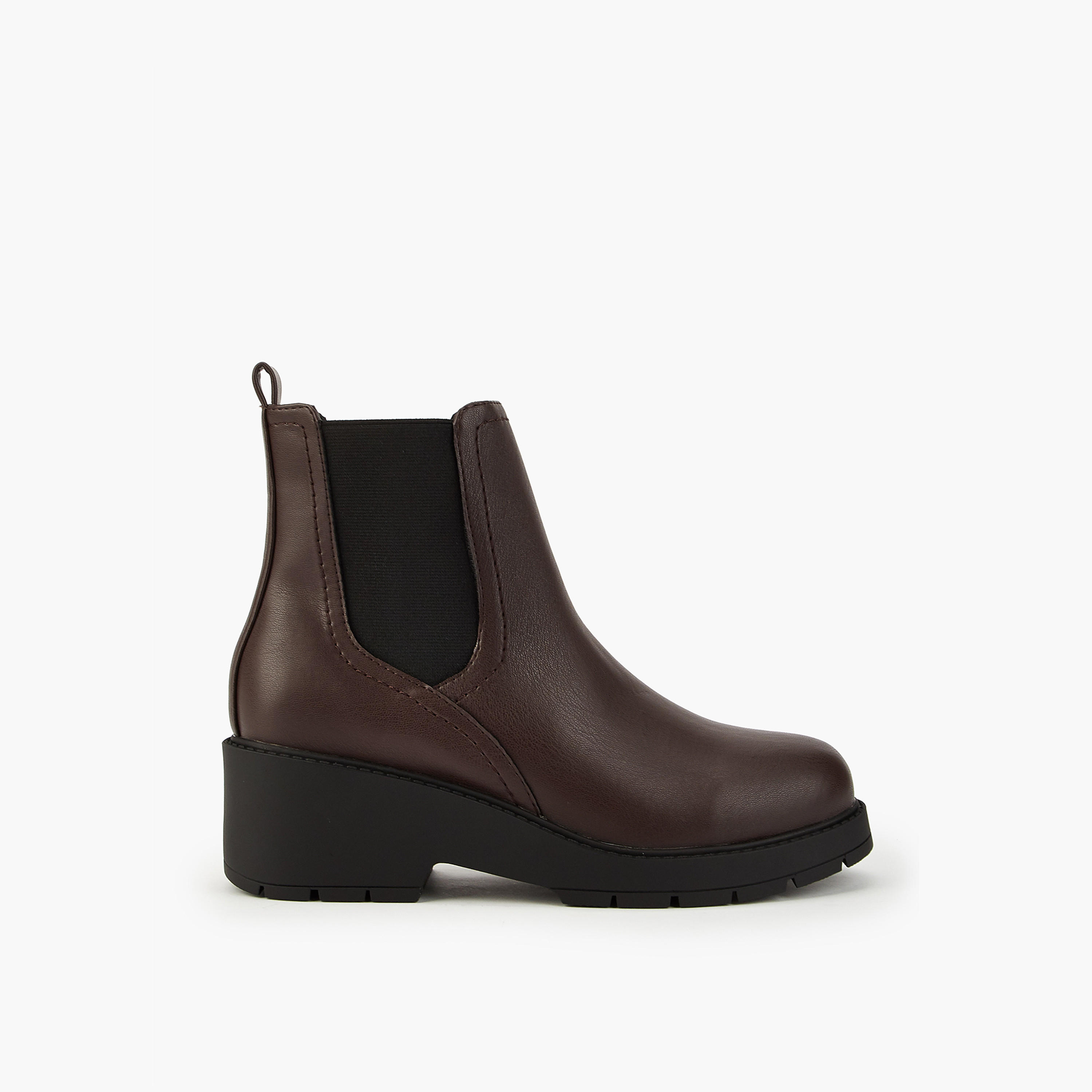 Flora Bella Women's Elastic Panel Slip-On Ankle Boots-women-shoes-boots-image-2