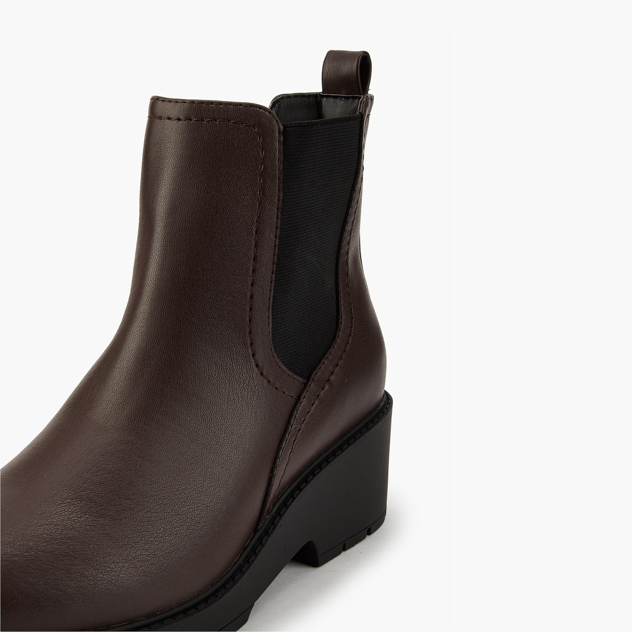Flora Bella Women's Elastic Panel Slip-On Ankle Boots-women-shoes-boots-image-4