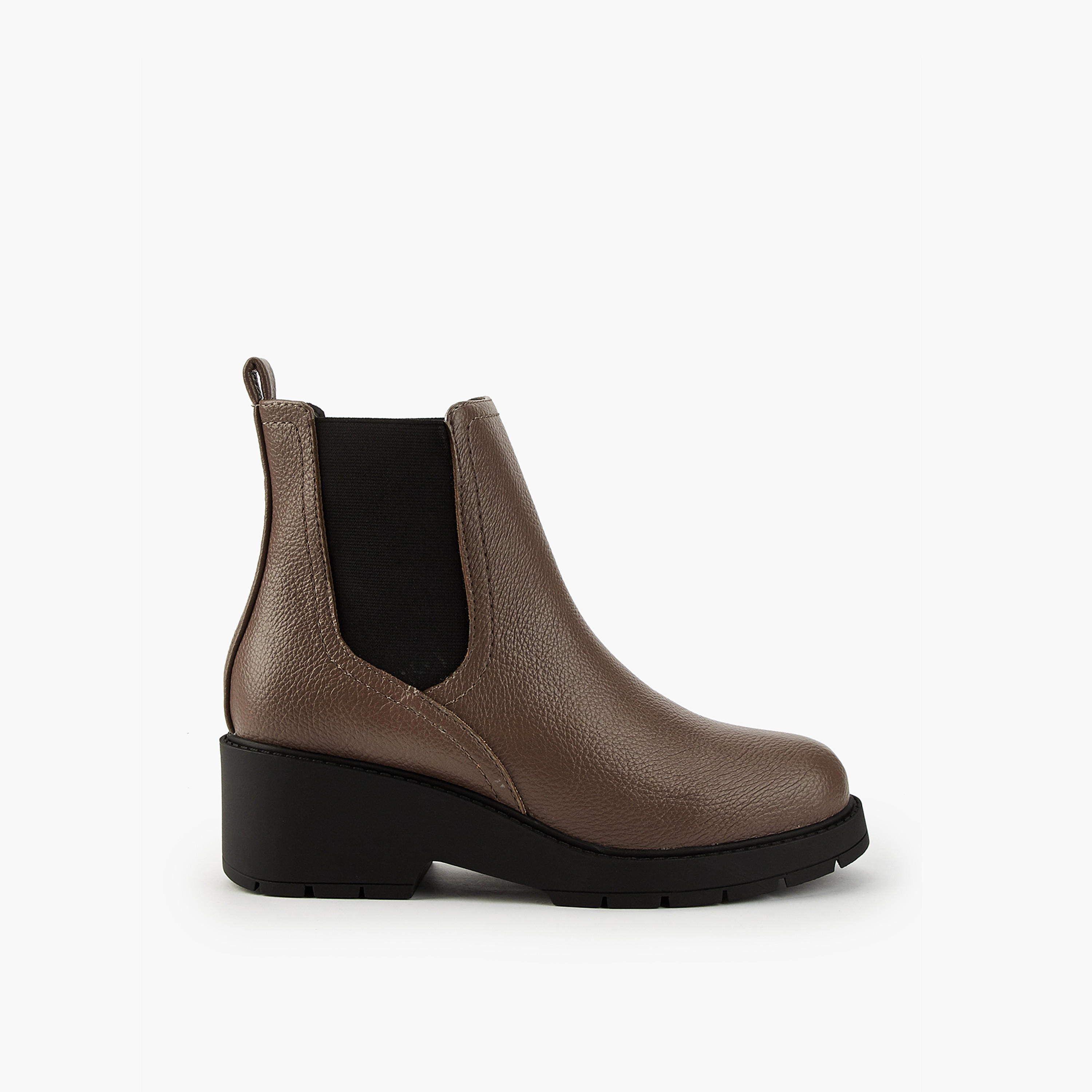 Flora Bella Women's Elastic Panel Slip-On Ankle Boots-women-shoes-boots-image-2