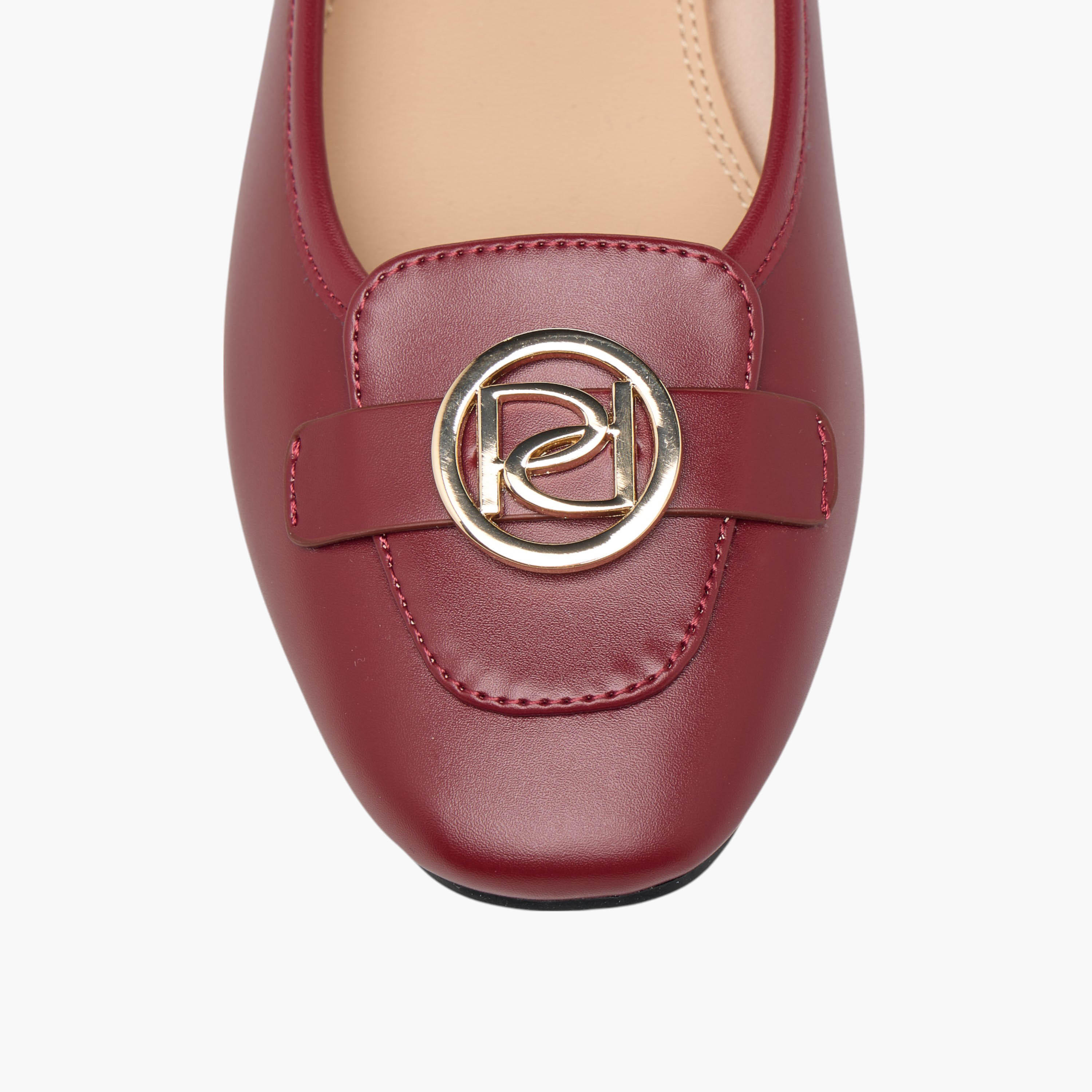 Paprika Logo Accent Slip-On Ballerina Shoes-women-shoes-ballerinas-image-4