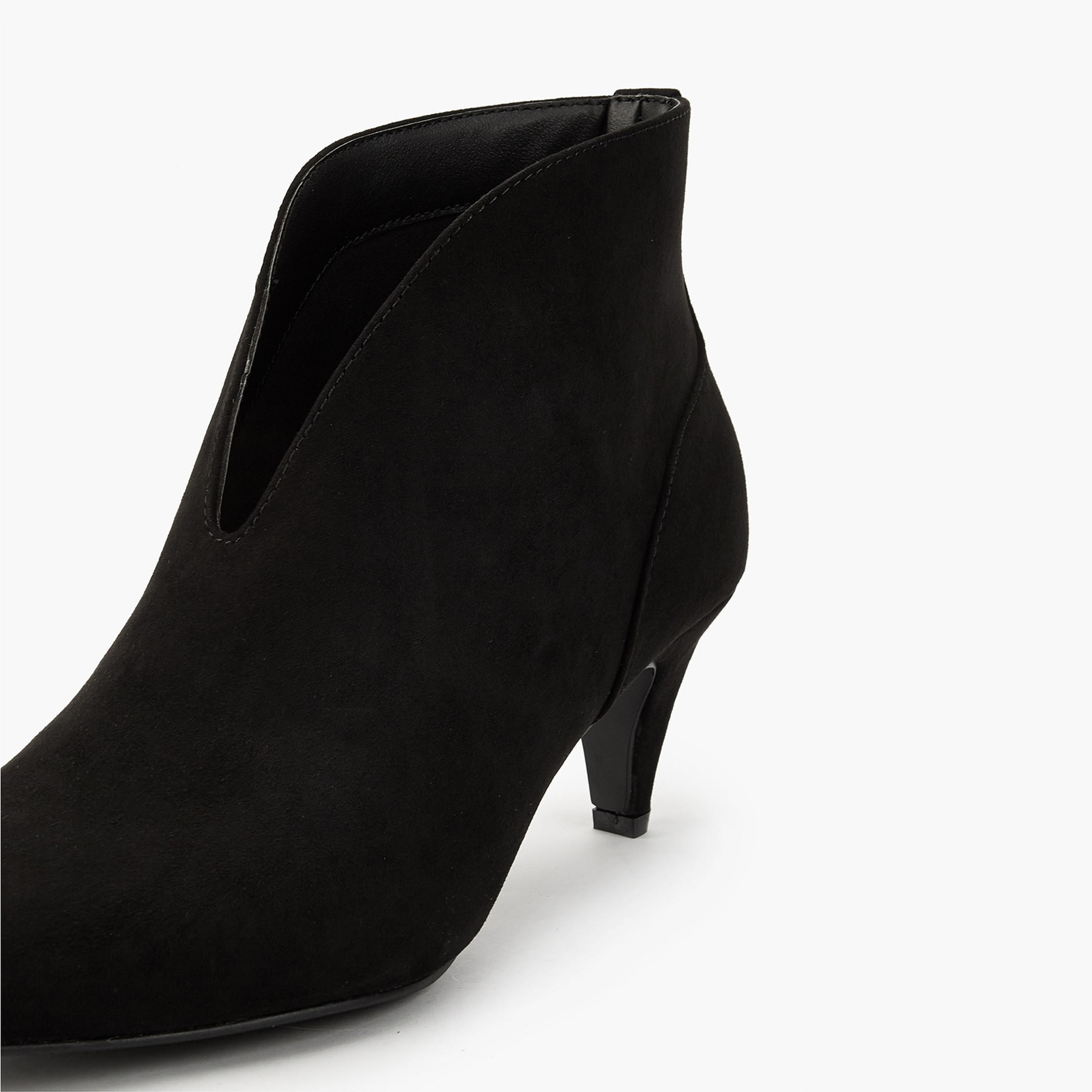 Flora Bella Women's Cone Heel Slip-On Ankle Boots-women-shoes-boots-image-4