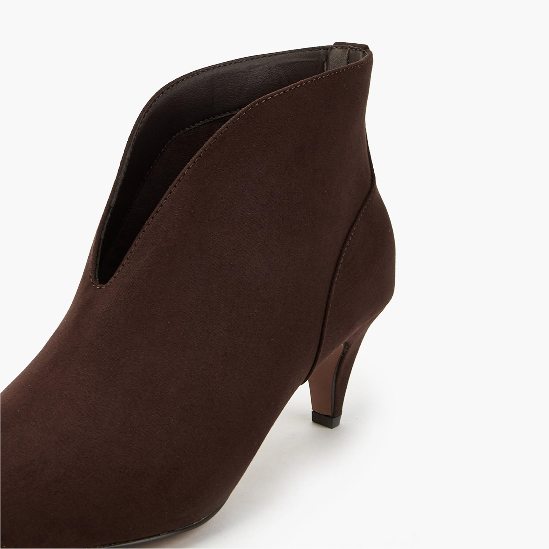 Flora Bella Women's Cone Heel Slip-On Ankle Boots-women-shoes-boots-image-4