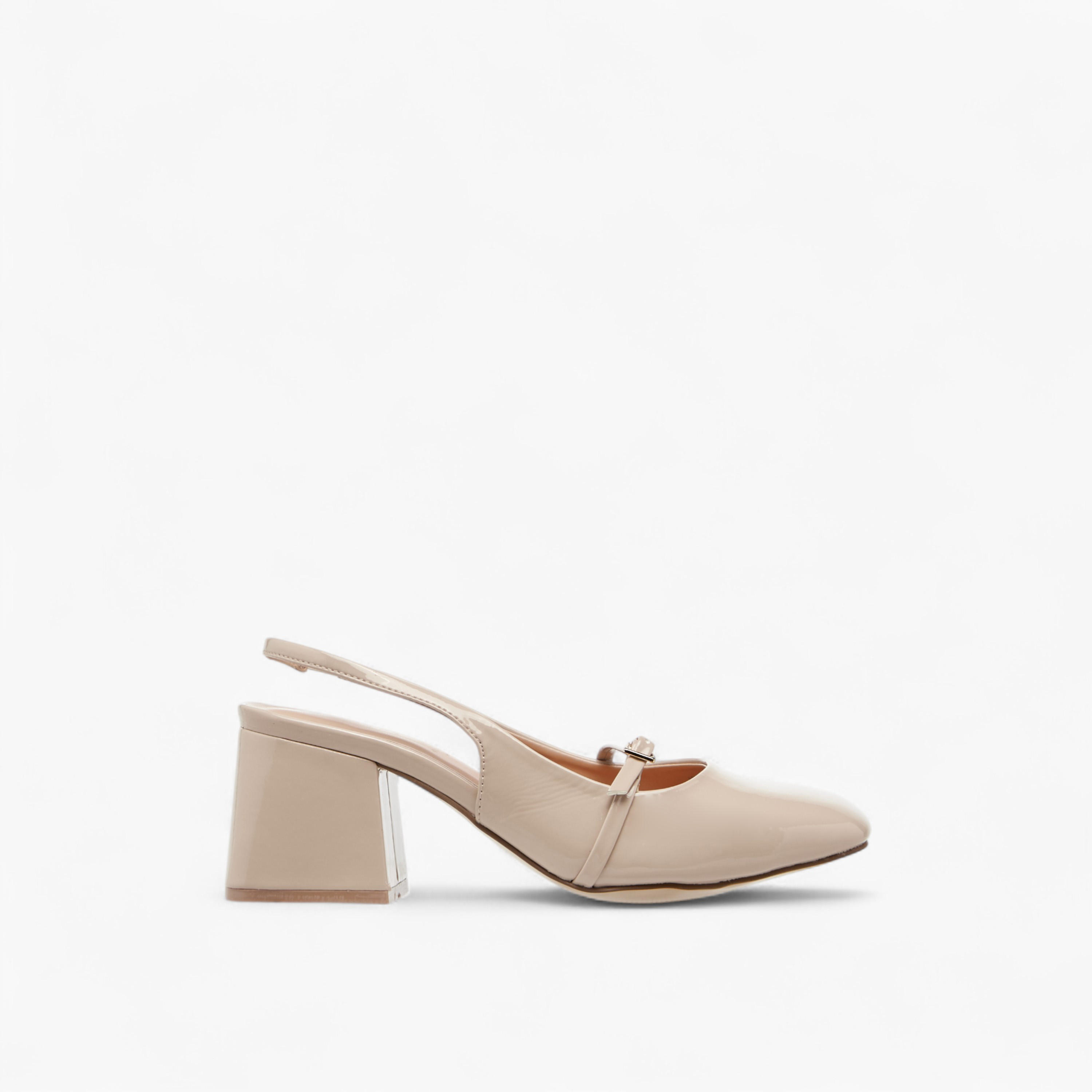 Celeste Women's Solid Slingback Shoes with Block Heels-women-shoes-heels-image-3