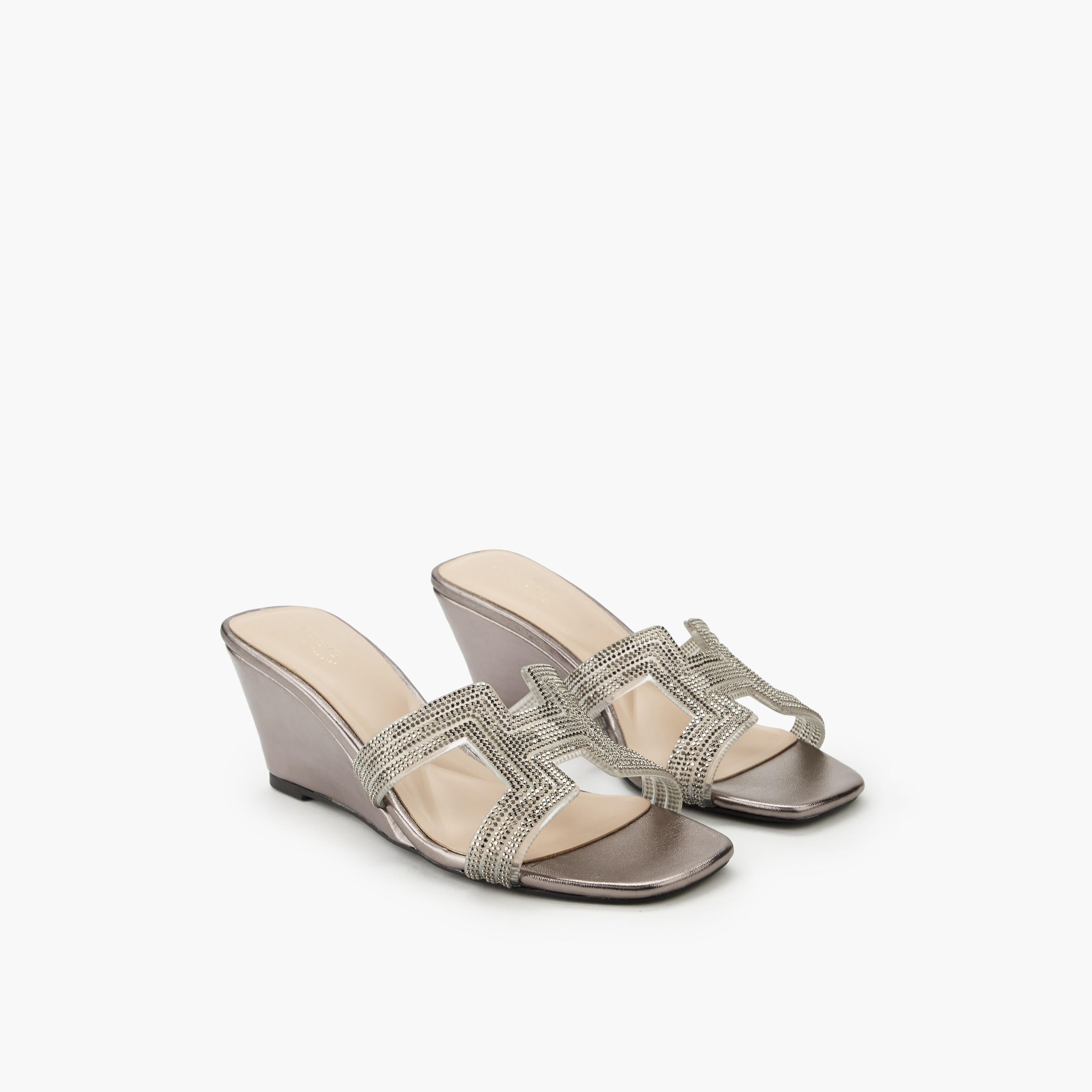 Celeste Women Embellished Wedge Heel Sandals-women-shoes-sandals-heeled-image-1