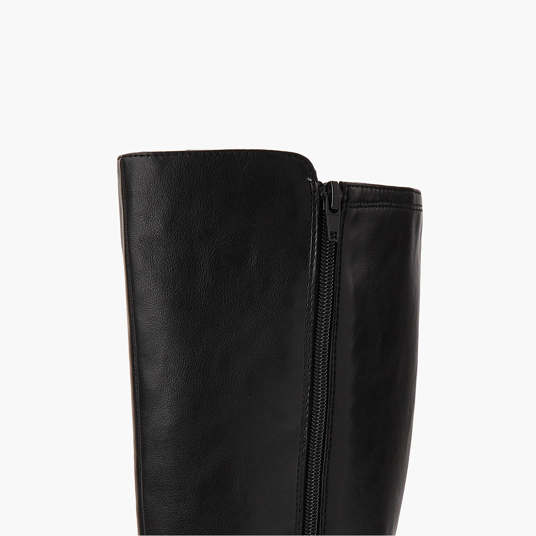 بوت طويل بتفاصيل إبزيم وسحّاب إغلاق من فلورا بيلا-women-shoes-boots-image-6