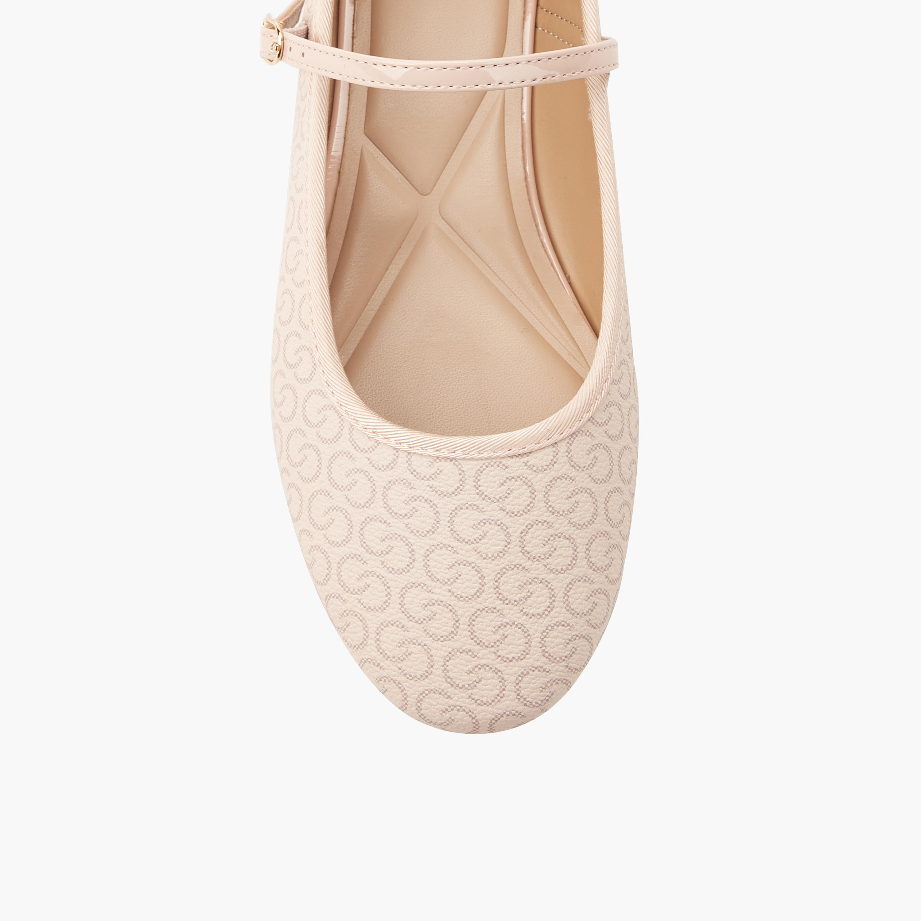 Celeste Women Monogram Print Ballerina Shoes-women-shoes-ballerinas-image-5