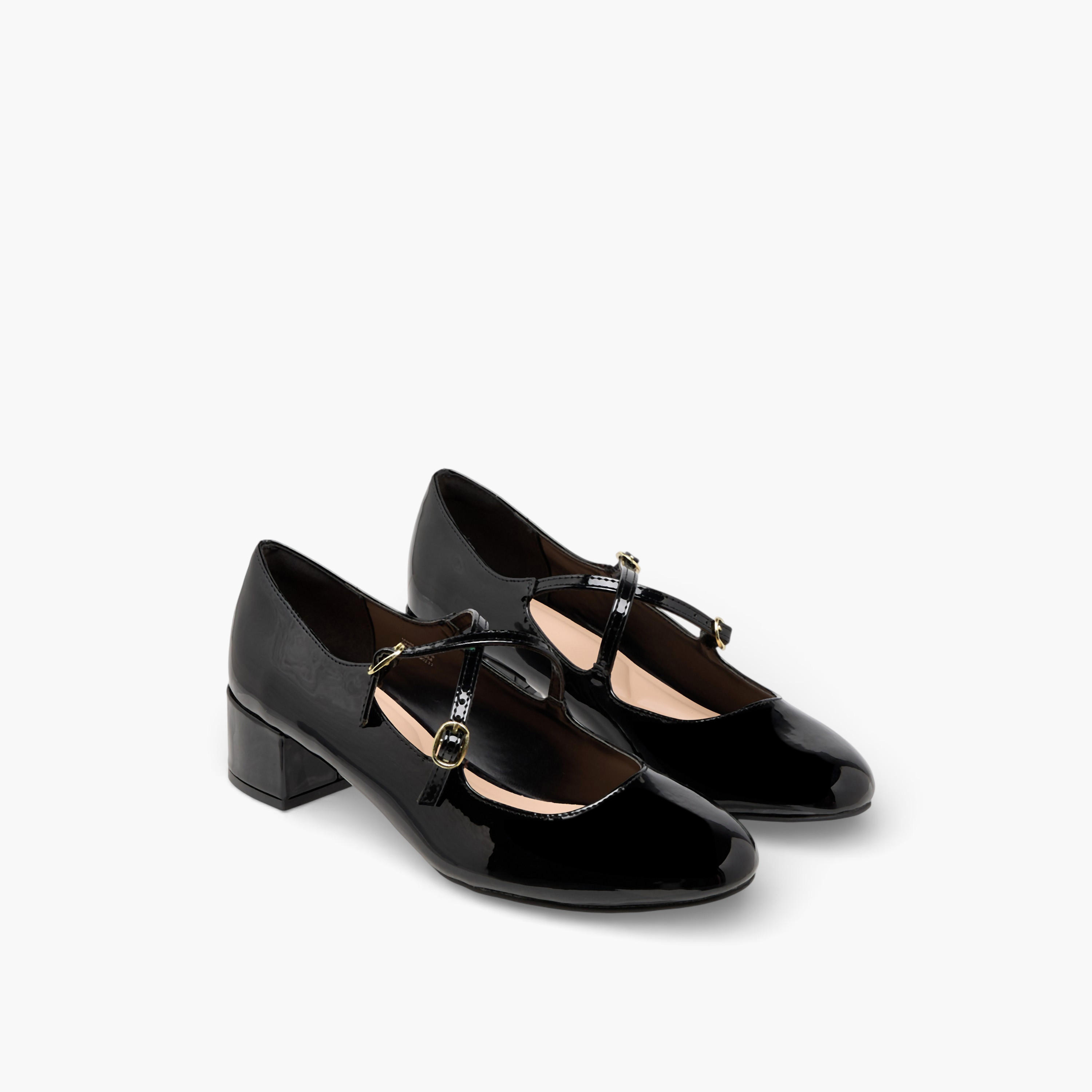 Celeste Women Buckle Closure Block Heel Mary Jane Shoes-women-shoes-heels-image-1
