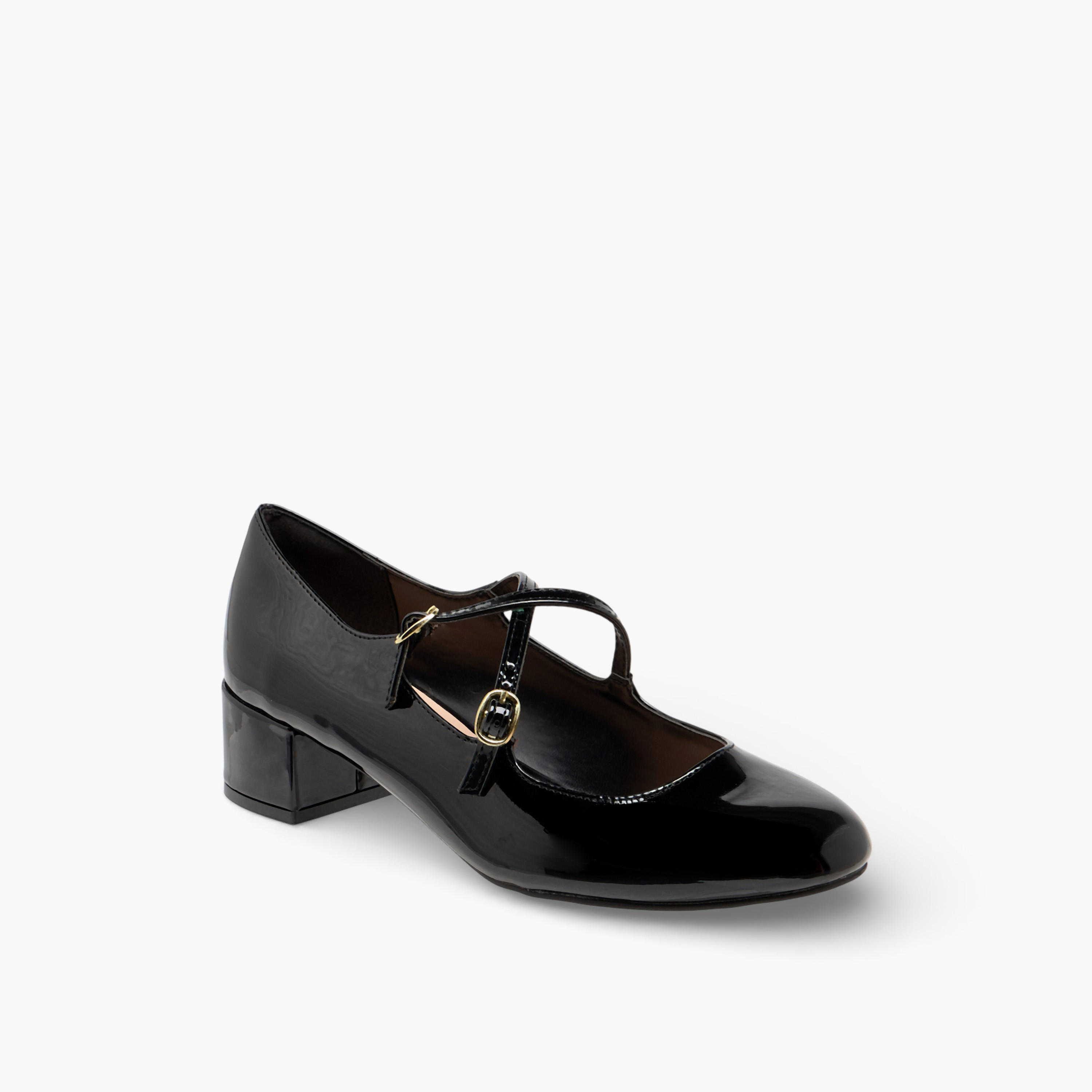 Celeste Women Buckle Closure Block Heel Mary Jane Shoes-women-shoes-heels-image-2
