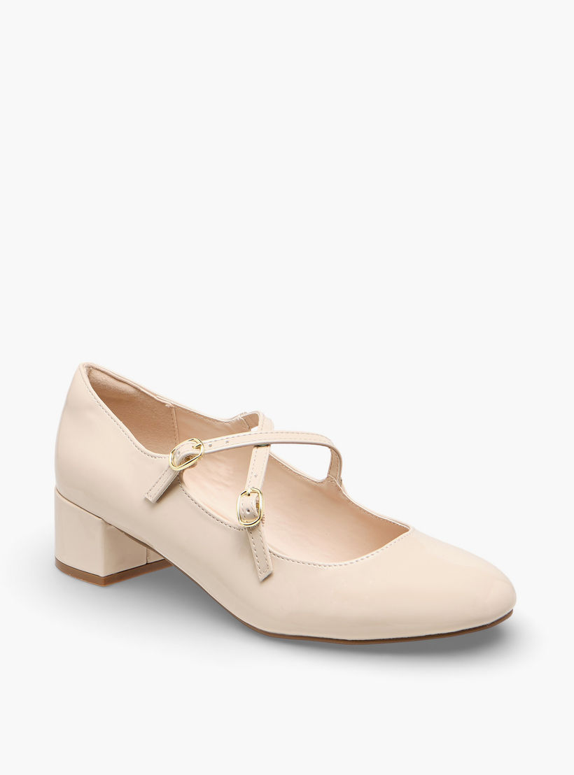 حذاء ماري جين بكعب سميك وإبزيم إغلاق للنساء من سيليست-women-shoes-heels-image-2