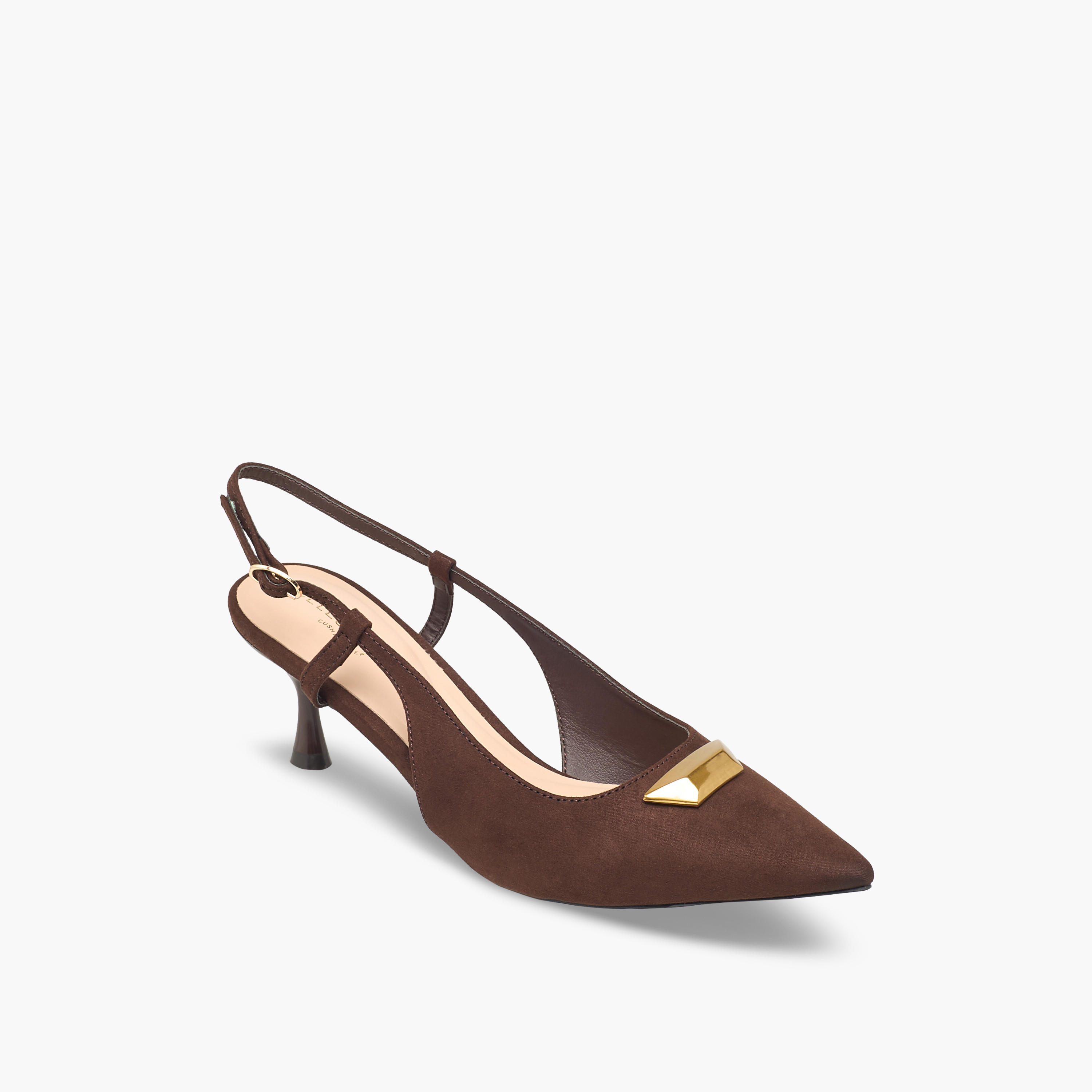 Celeste Women Pointed Toe Flared Heel Slingback Sandals-women-shoes-sandals-heeled-image-2