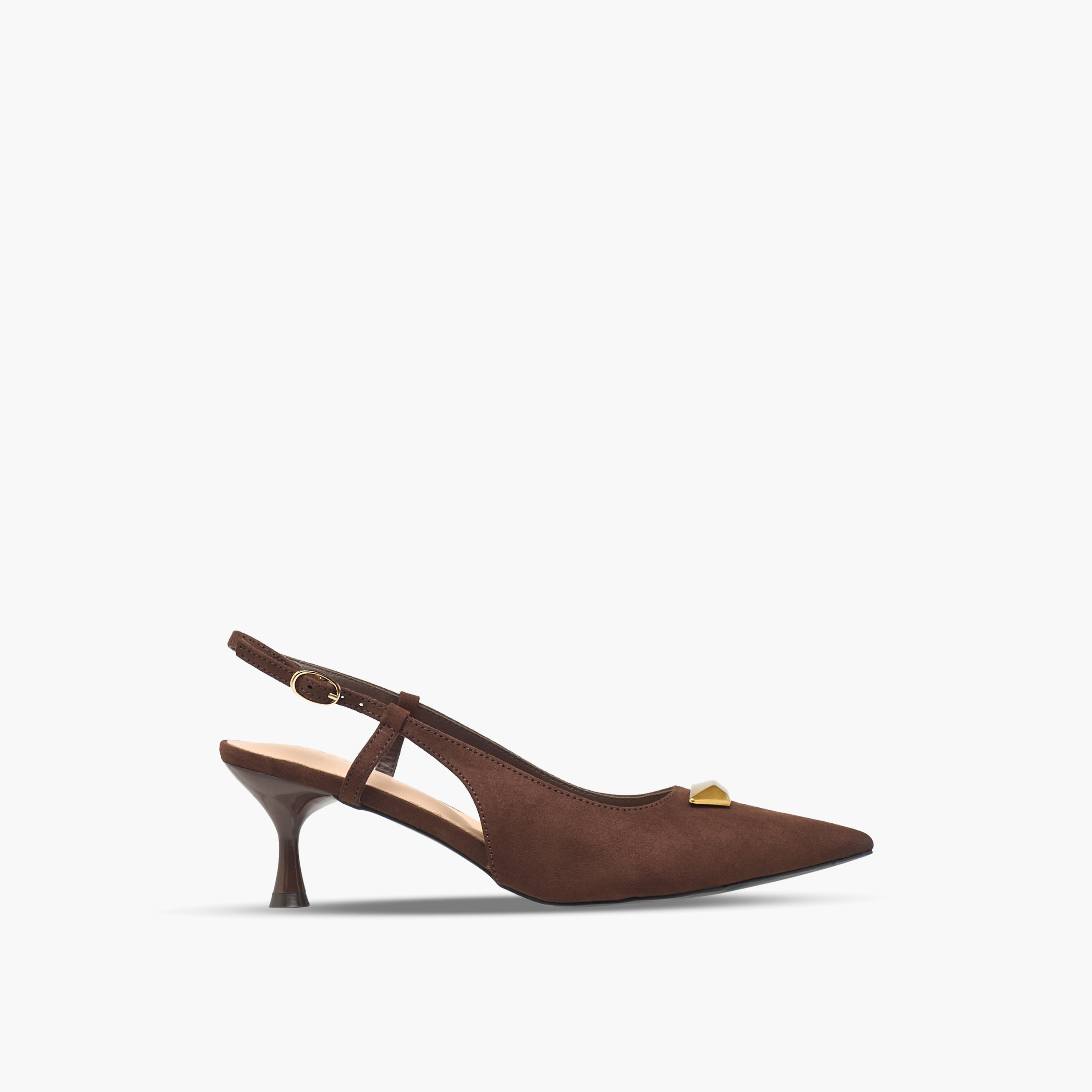 Celeste Women Pointed Toe Flared Heel Slingback Sandals-women-shoes-sandals-heeled-image-3