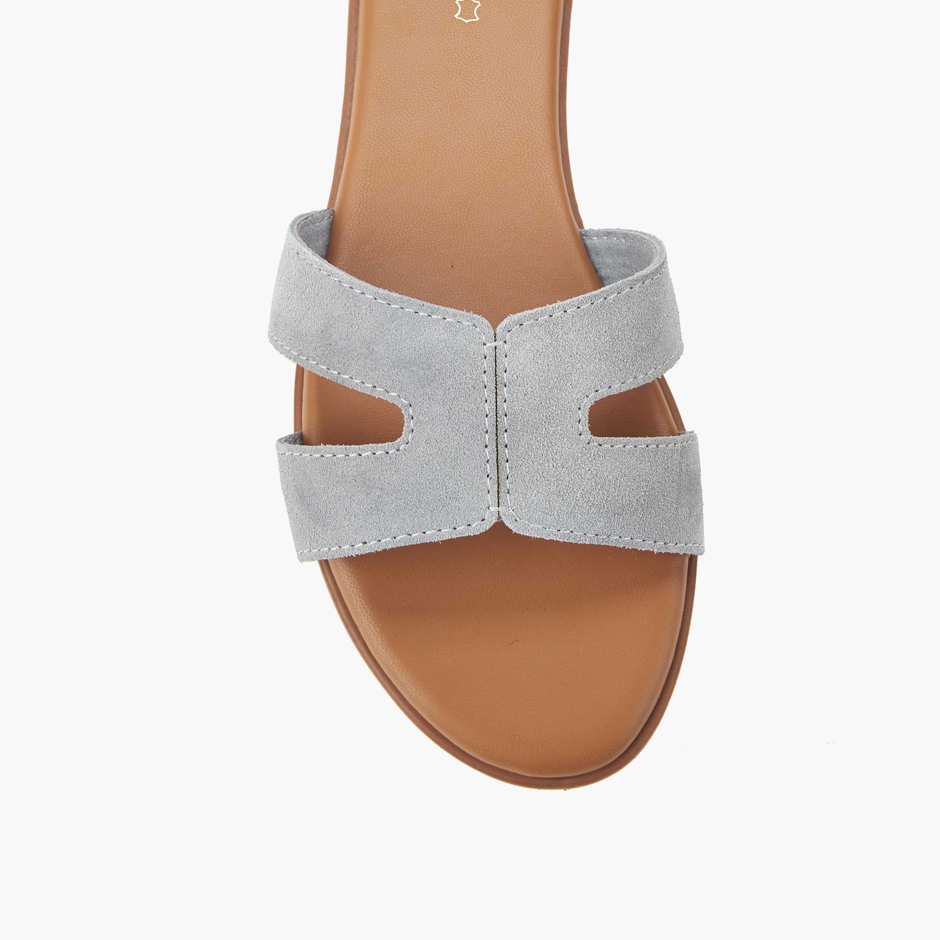Celeste Women Leather Slip-On Sandals-women-shoes-flats-sandals-image-4