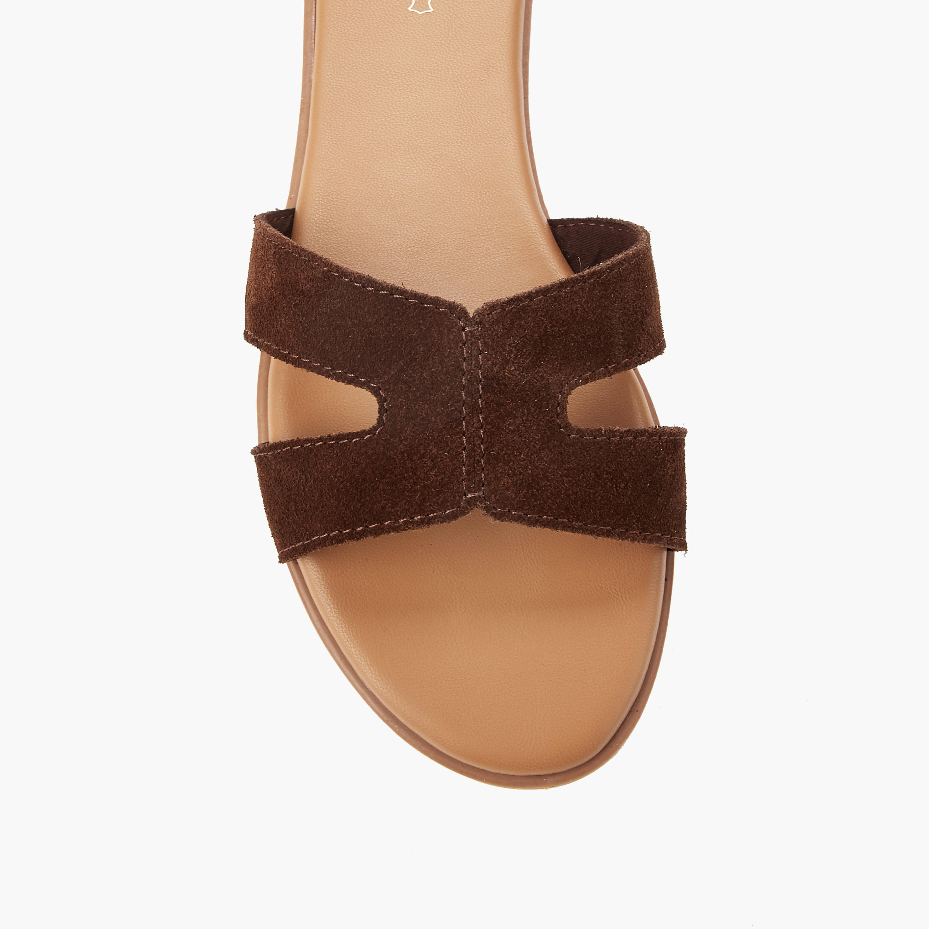 Celeste Women Leather Slip-On Sandals-women-shoes-flats-sandals-image-4
