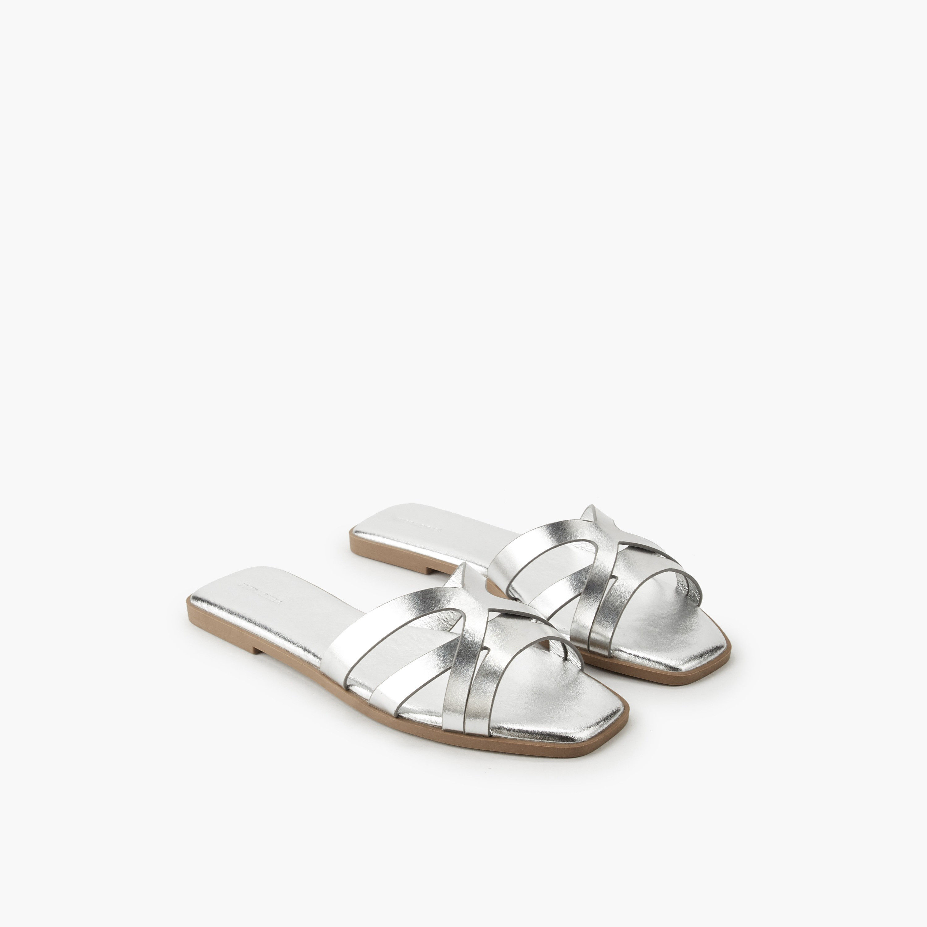 Flora Bella Women Cross Strap Slide Sandals-women-shoes-flats-sandals-image-11