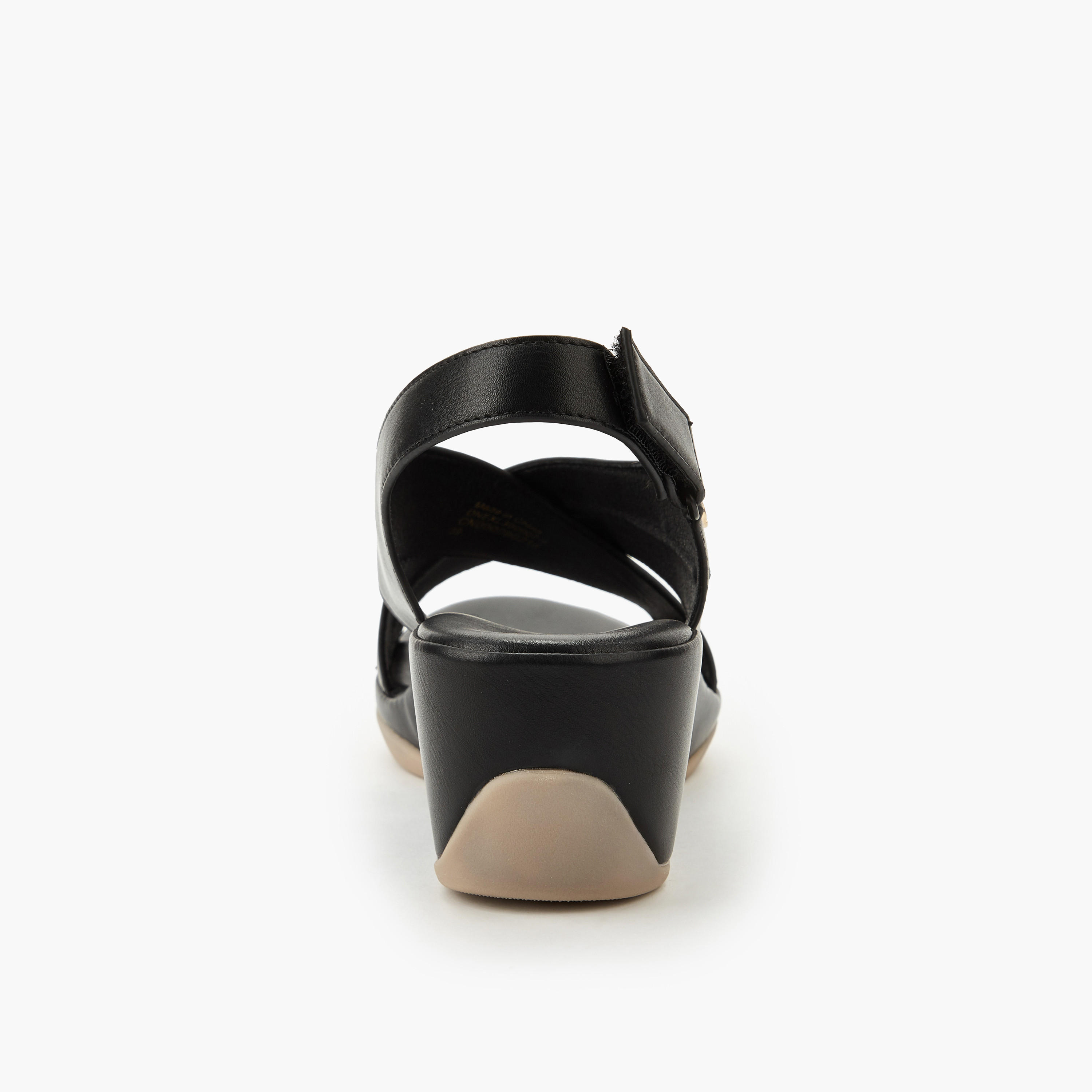 Le Confort Women Wedge Heel Sandals-women-shoes-sandals-heeled-image-5