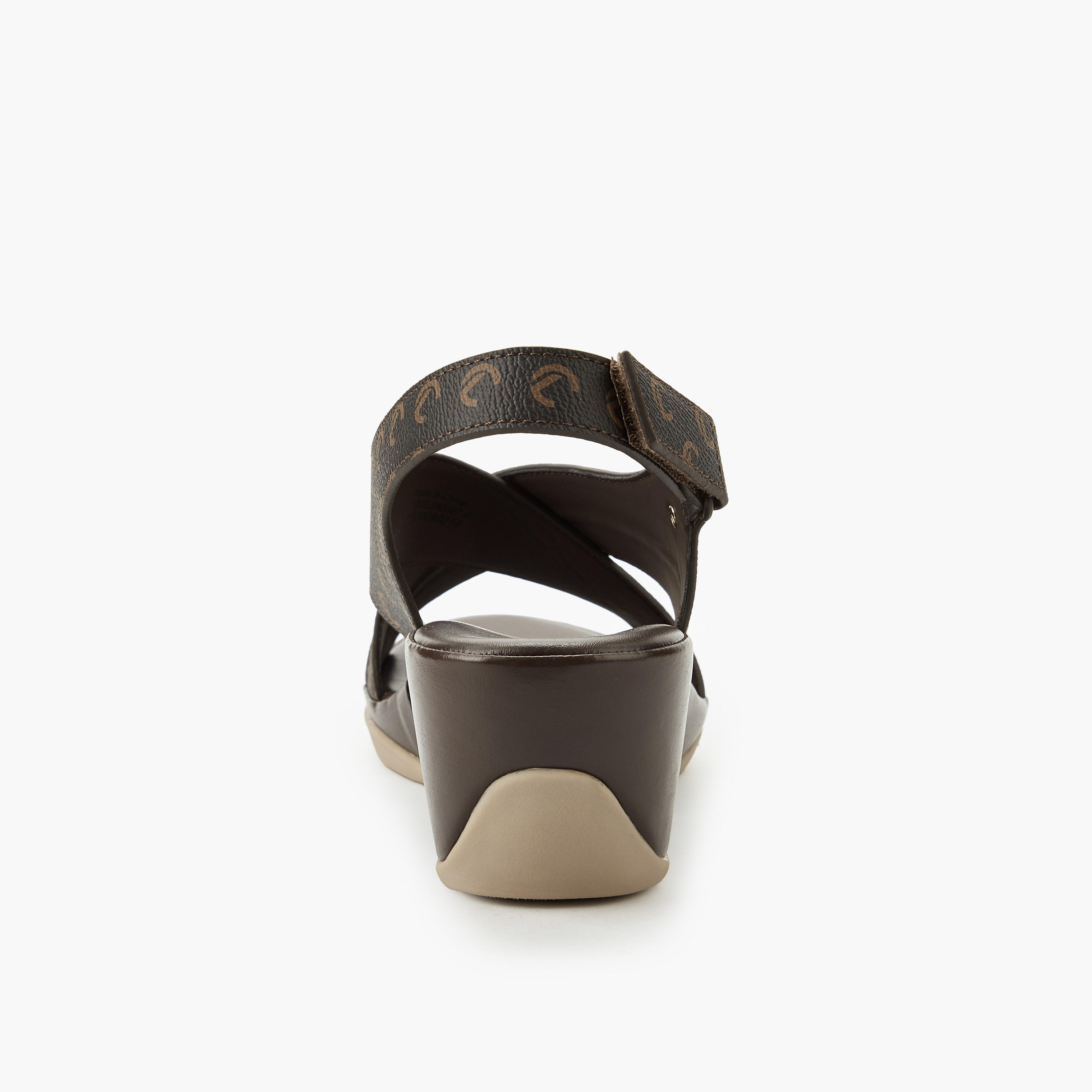 Le Confort Women Wedge Heel Sandals-women-shoes-sandals-heeled-image-4