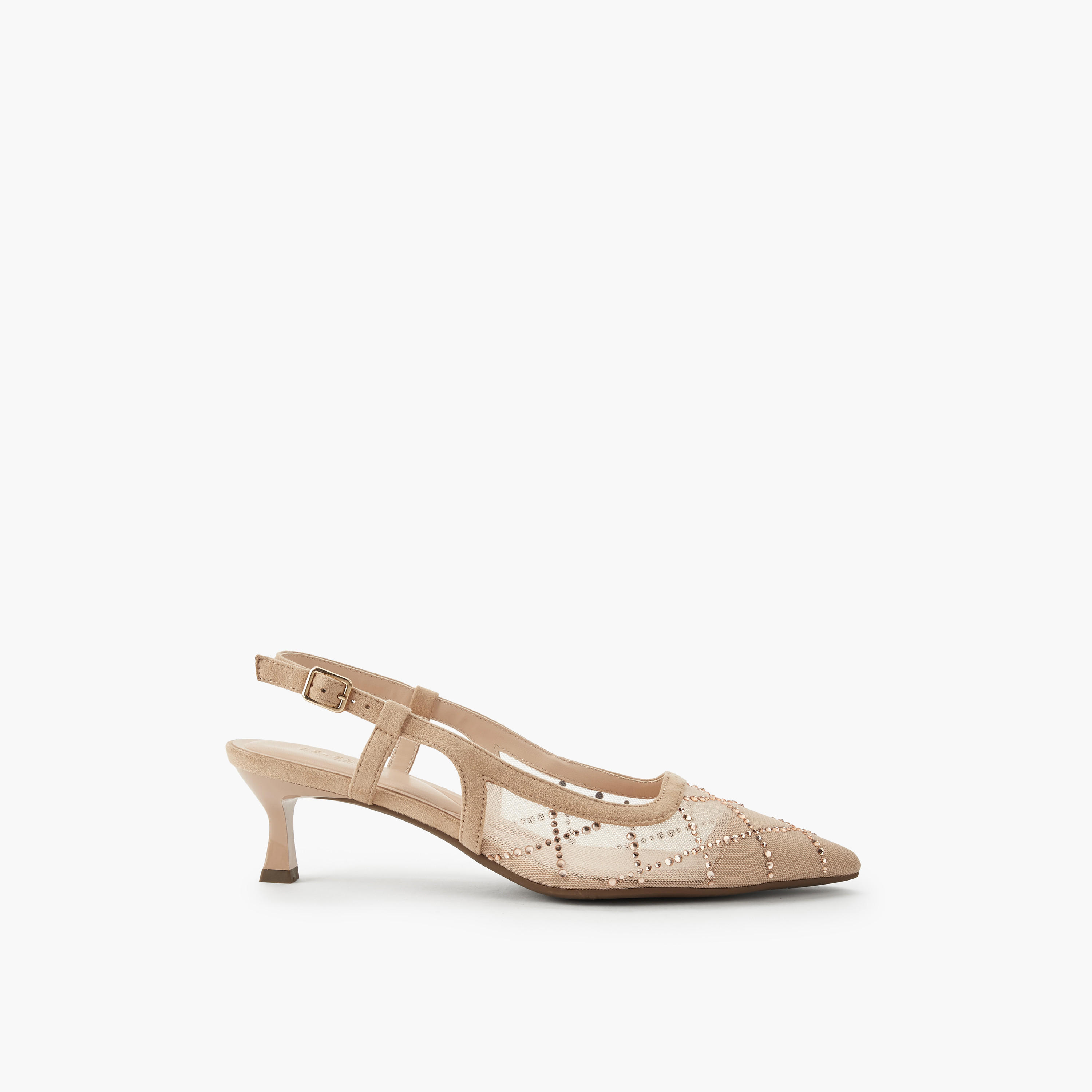 Celeste Women Kitten Heel Embellished Pointed Toe Shoes-women-shoes-heels-image-3