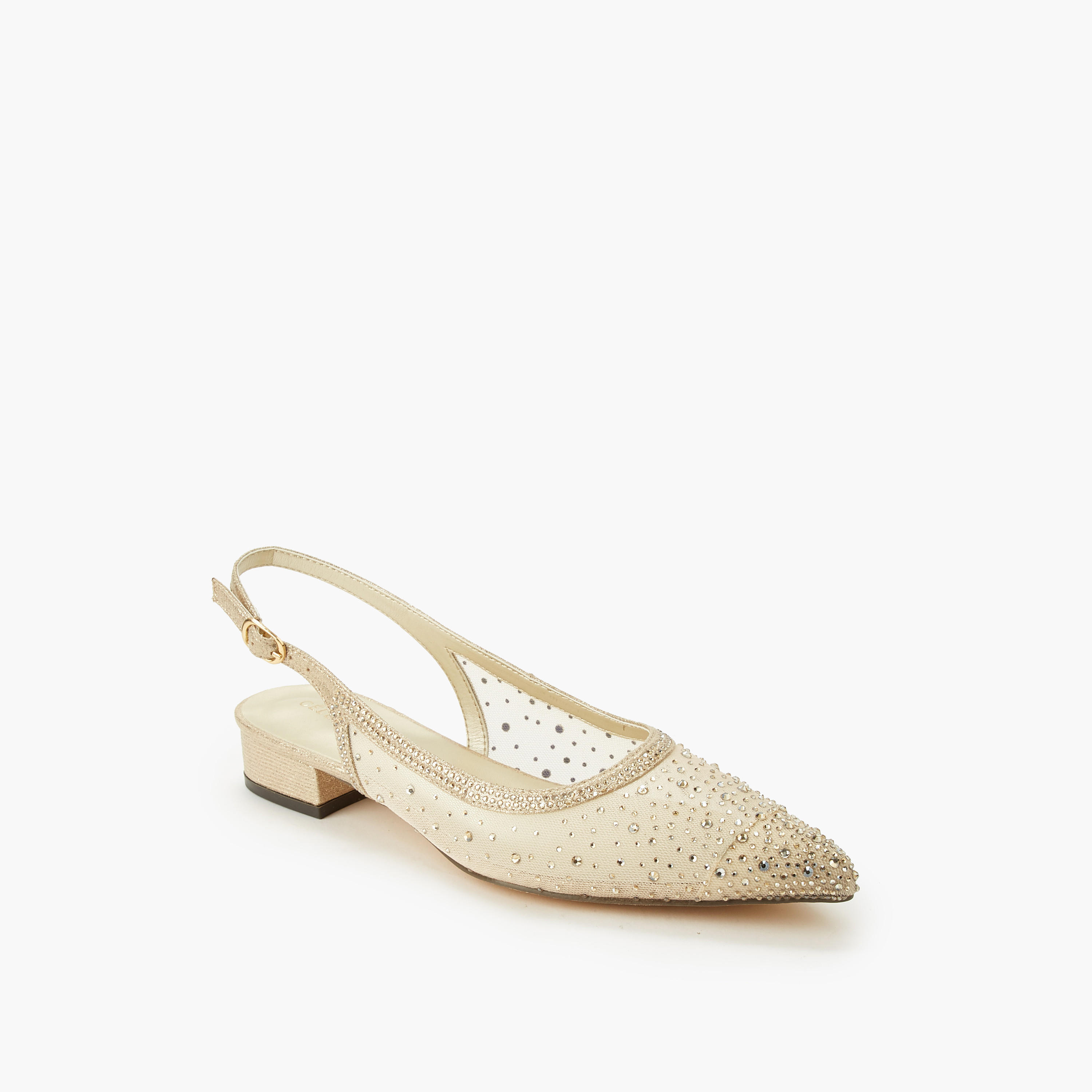 Celeste Women Embellished Buckle Closure Pointed Toe Shoes-women-shoes-sandals-heeled-image-2