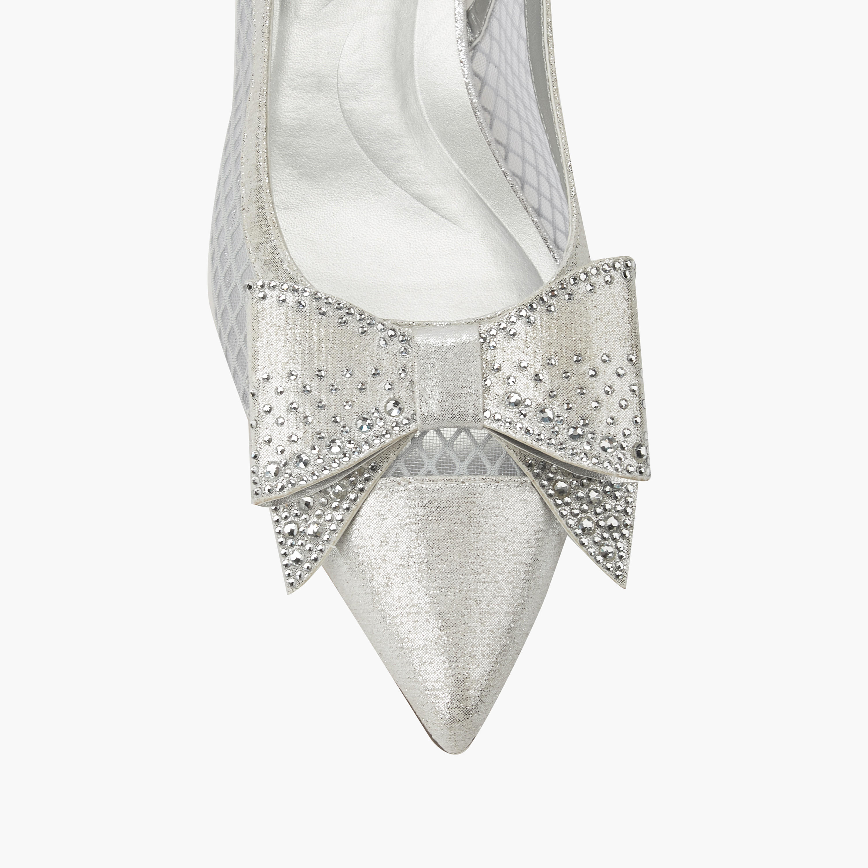 Celeste Women Bow Embellished Buckle Closure Pointed Toe Shoes-women-shoes-sandals-heeled-image-4