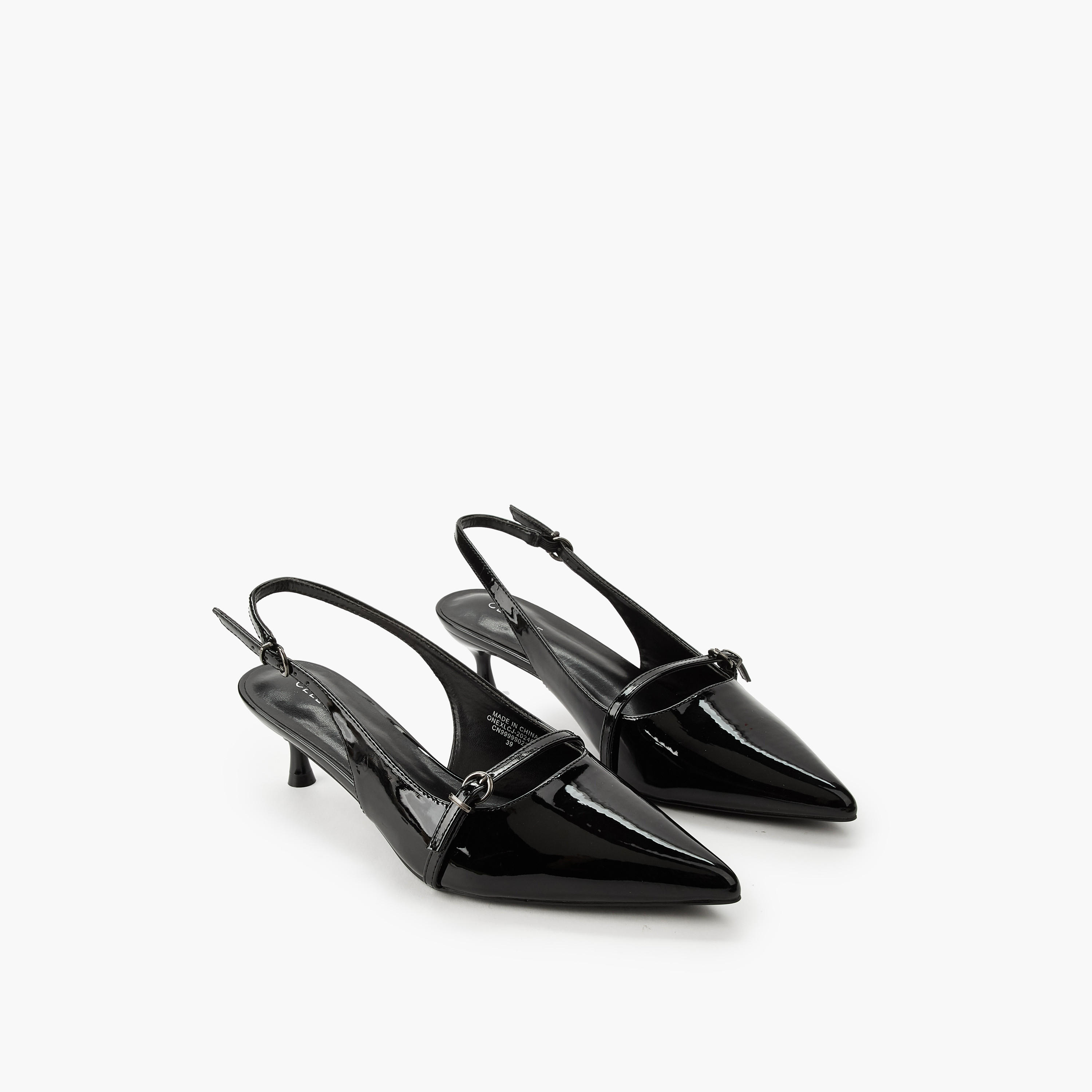 Celeste Women Kitten Heel Pointed Toe Shoes-women-shoes-sandals-heeled-image-1