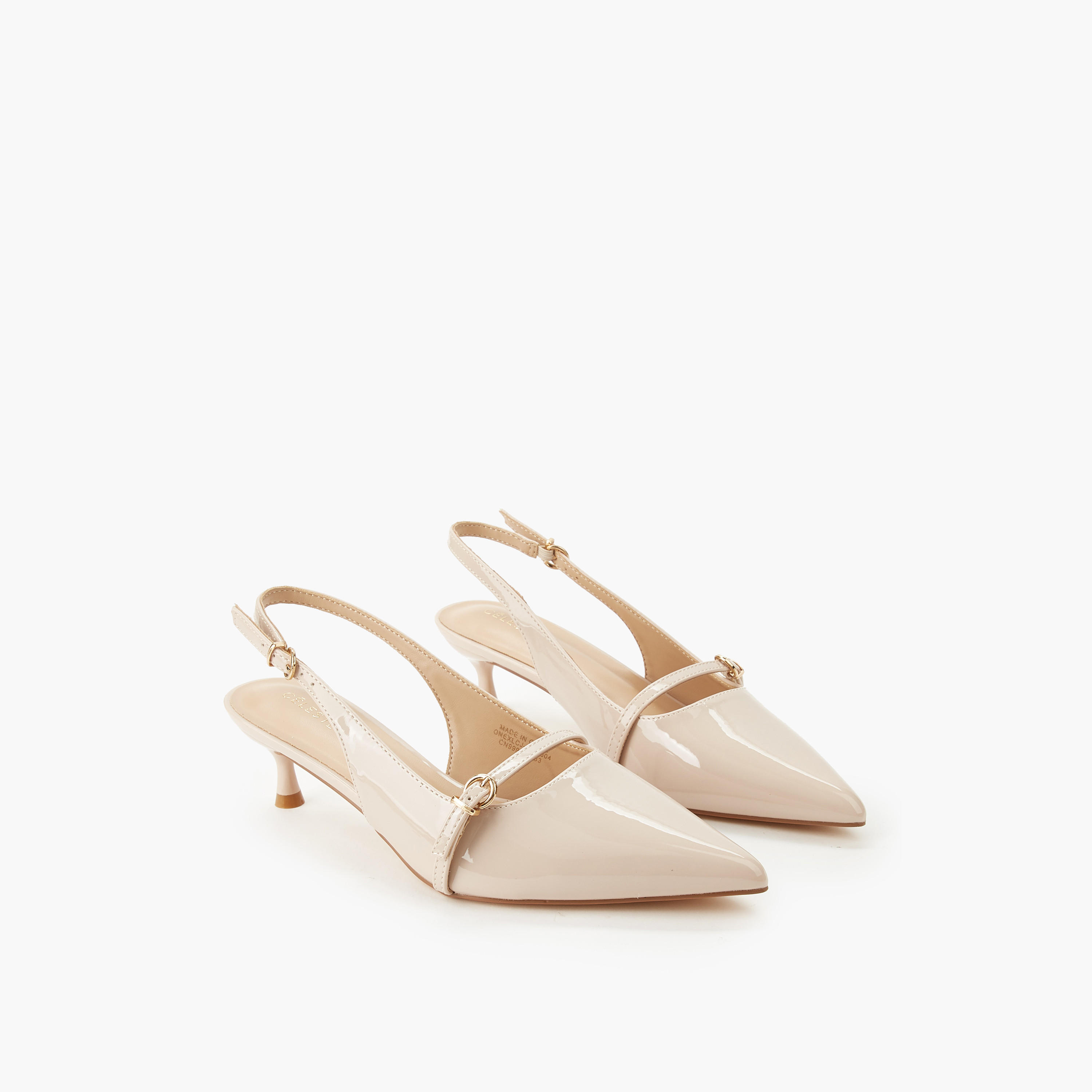Celeste Women Kitten Heel Pointed Toe Shoes-women-shoes-sandals-heeled-image-1